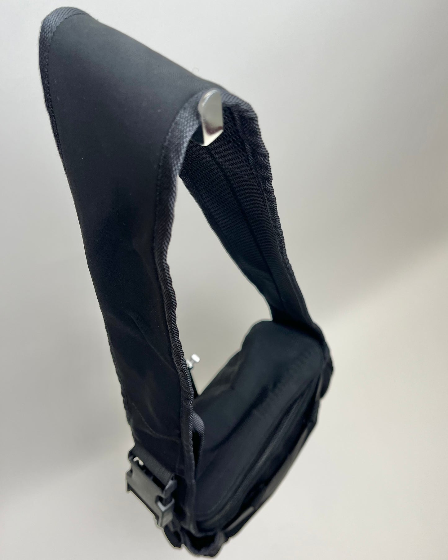 Miu Miu Archive Black Nylon Technical Shoulderbag