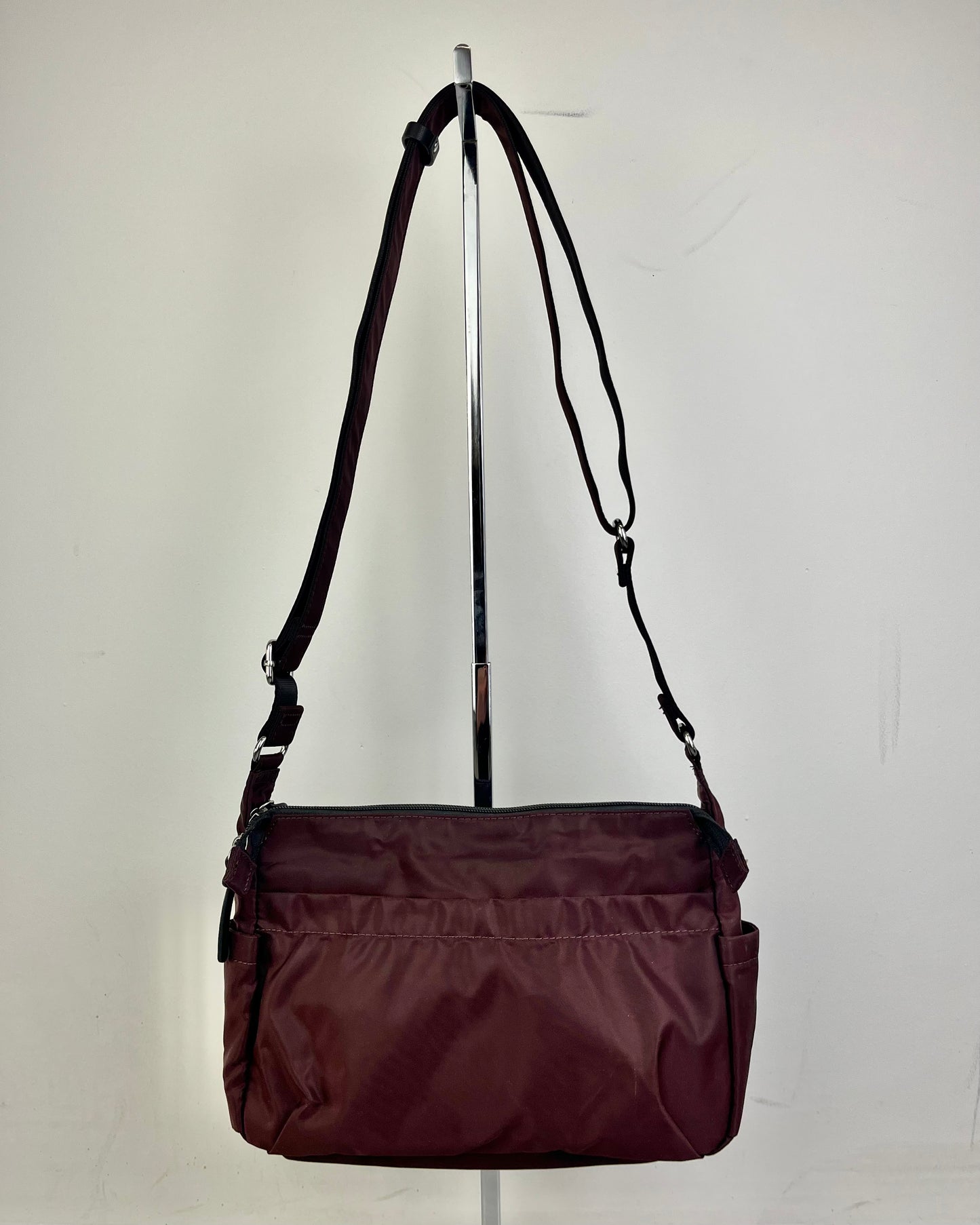 Y’saccs by Yohji Yamamoto Crossbody Wine