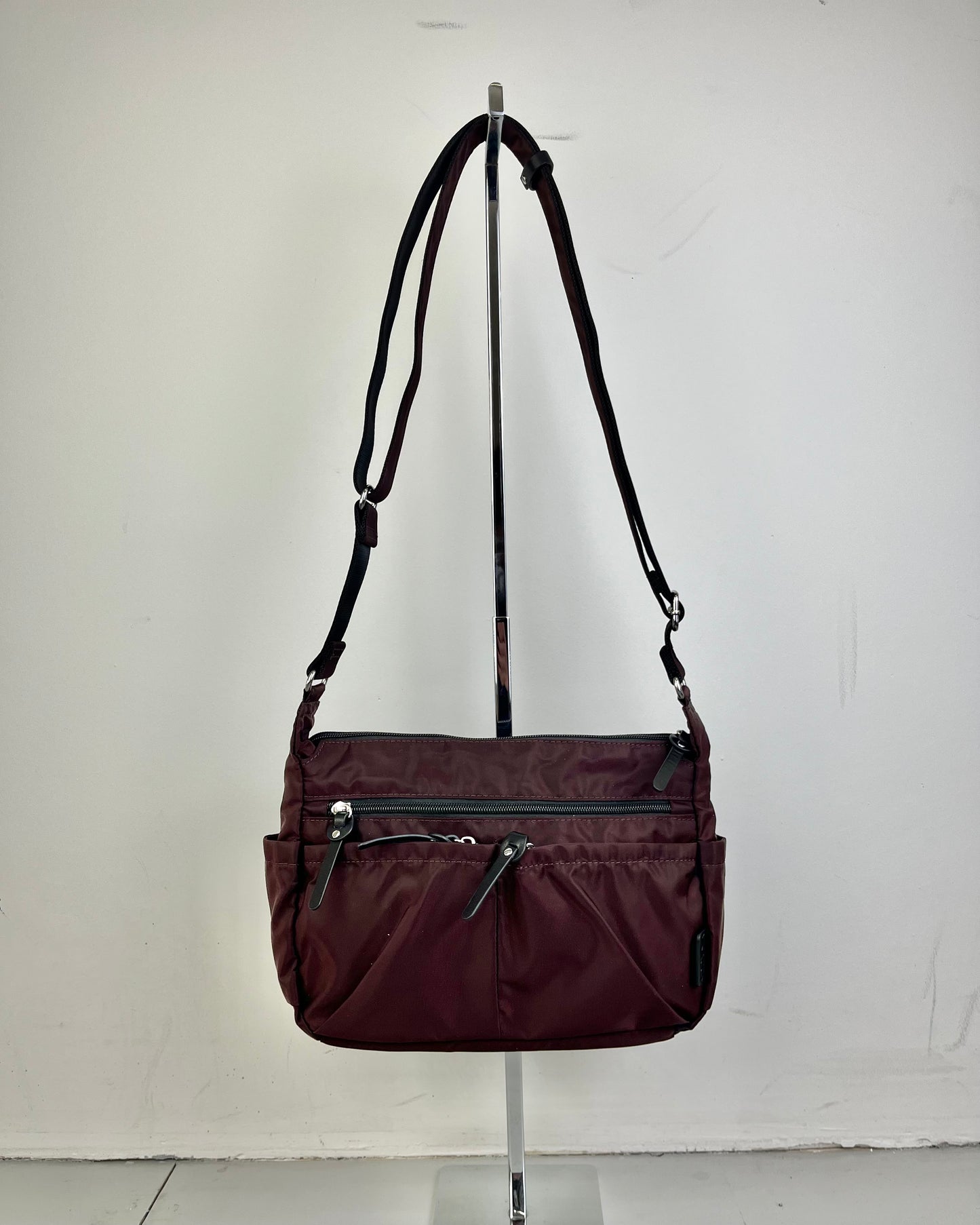 Y’saccs by Yohji Yamamoto Crossbody Wine