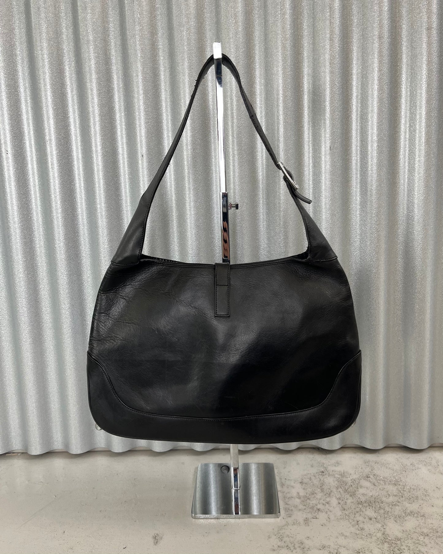 Gucci Jackie Black Leather