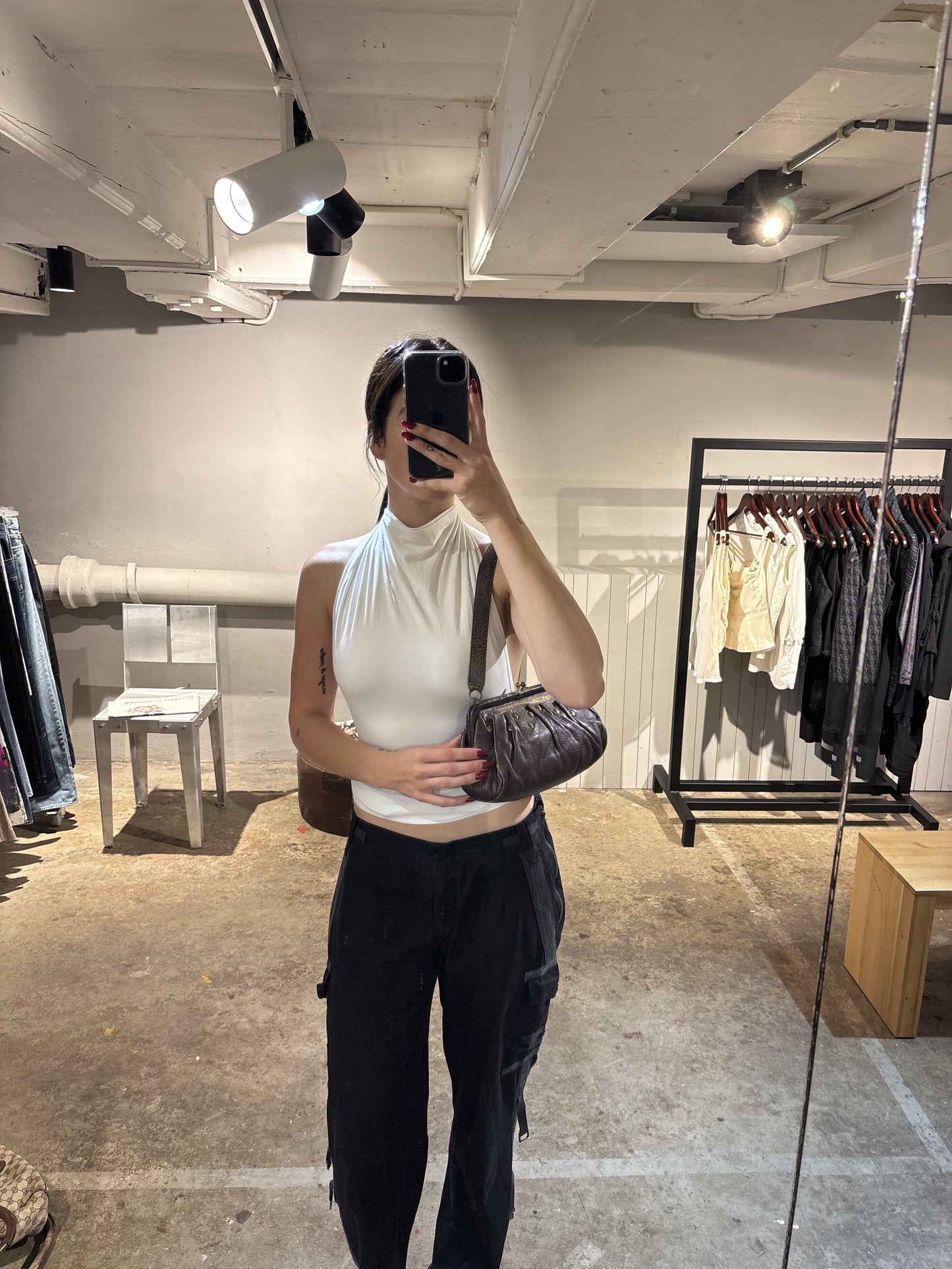 Miu Miu Kiss-Lock Frame Bag