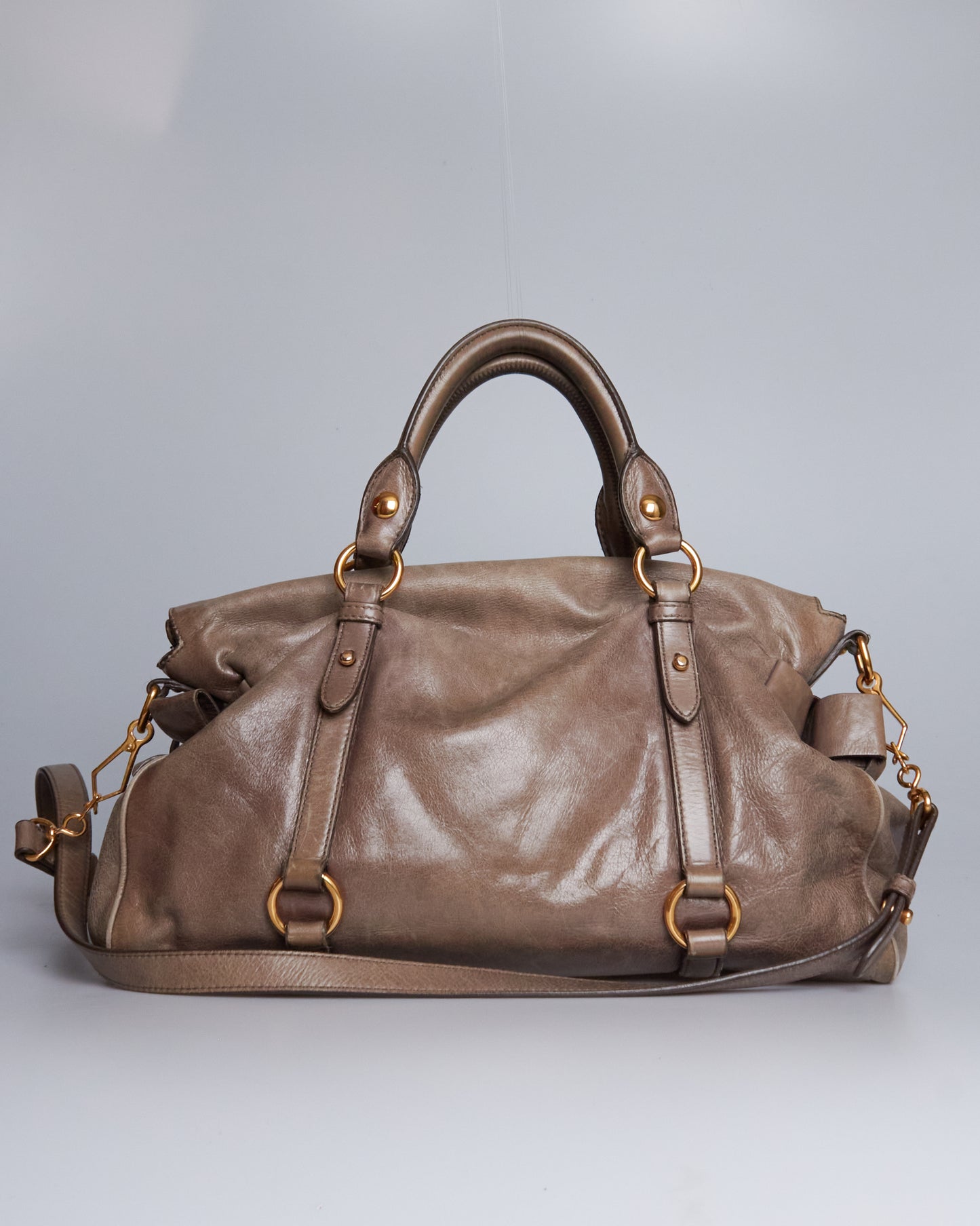 Miu Miu Vitello Lux Bow