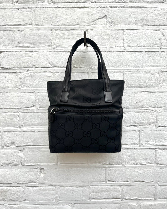 Gucci Monogram Canvas Mini Tote Handbag