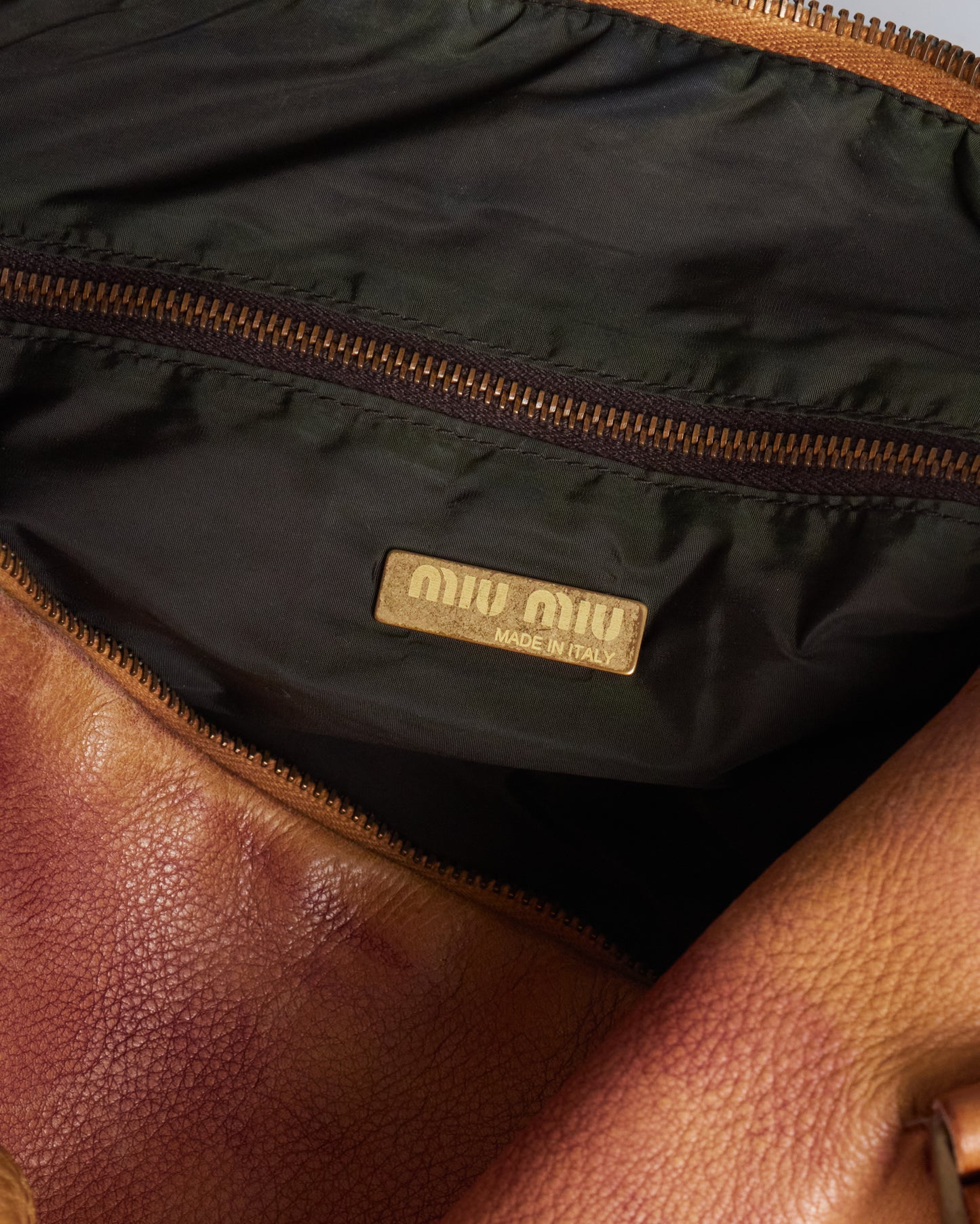 Miu Miu Leather Shoulderbag