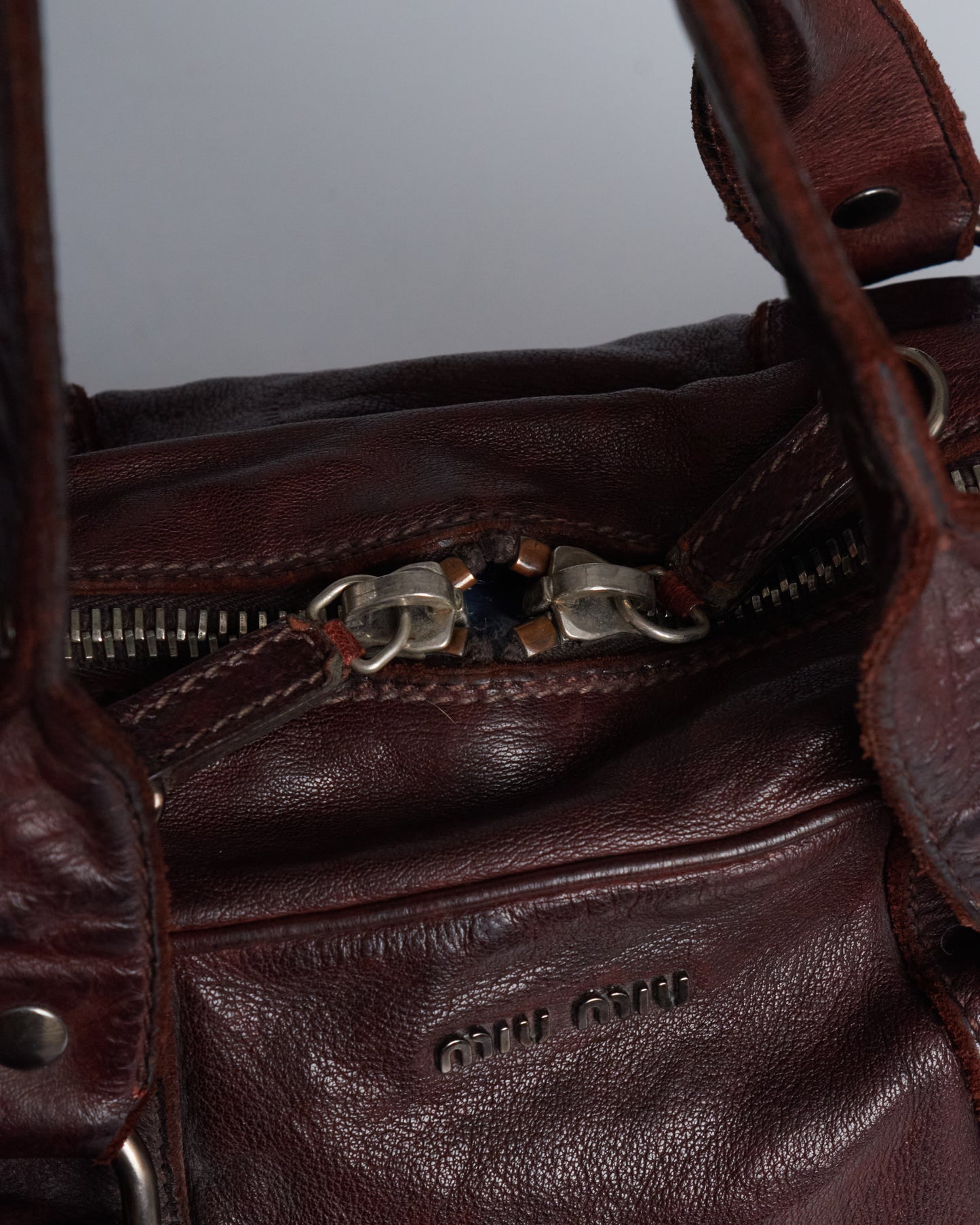 Miu Miu Flower Charm Shoulder Bag