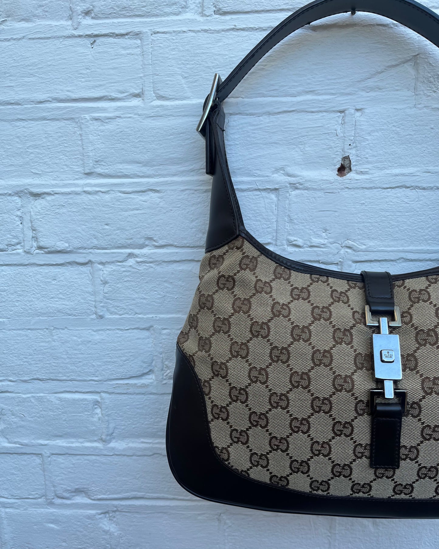 Gucci Jackie Monogram Brown
