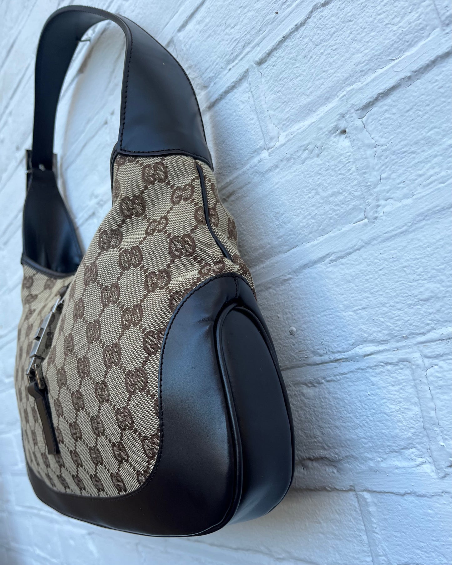 Gucci Jackie Monogram Brown