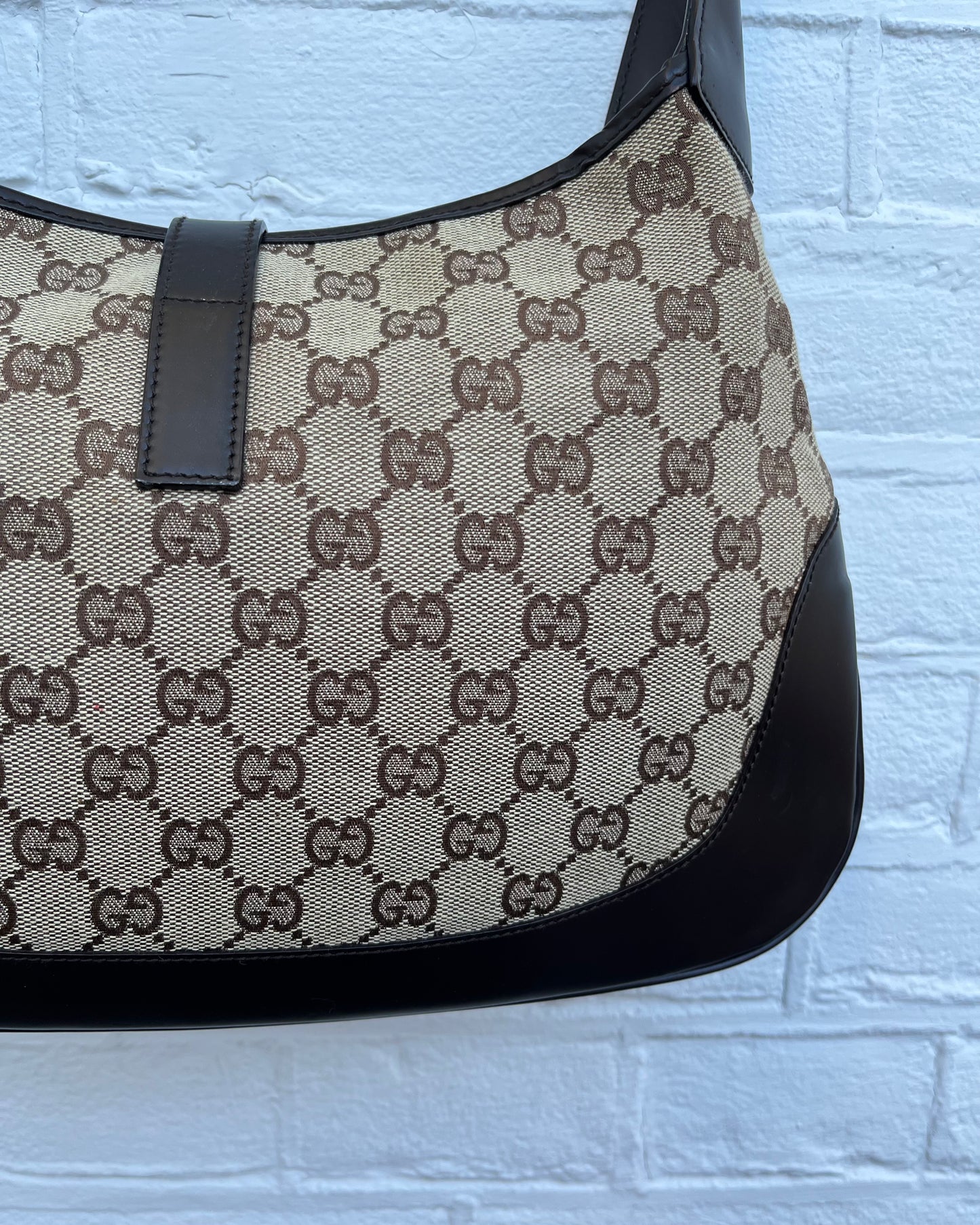 Gucci Jackie Monogram Brown