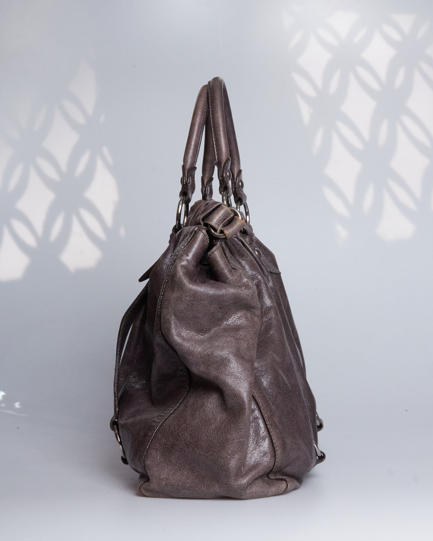 Miu Miu Vitello Lux Bow Large Bag