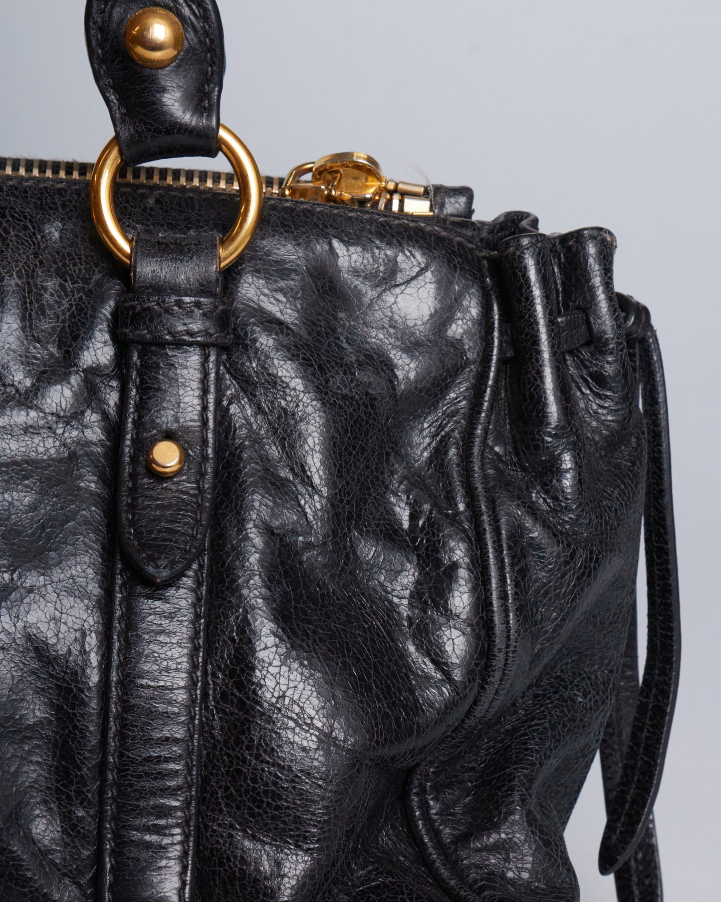 Miu Miu Vitello Lux Bow Bag