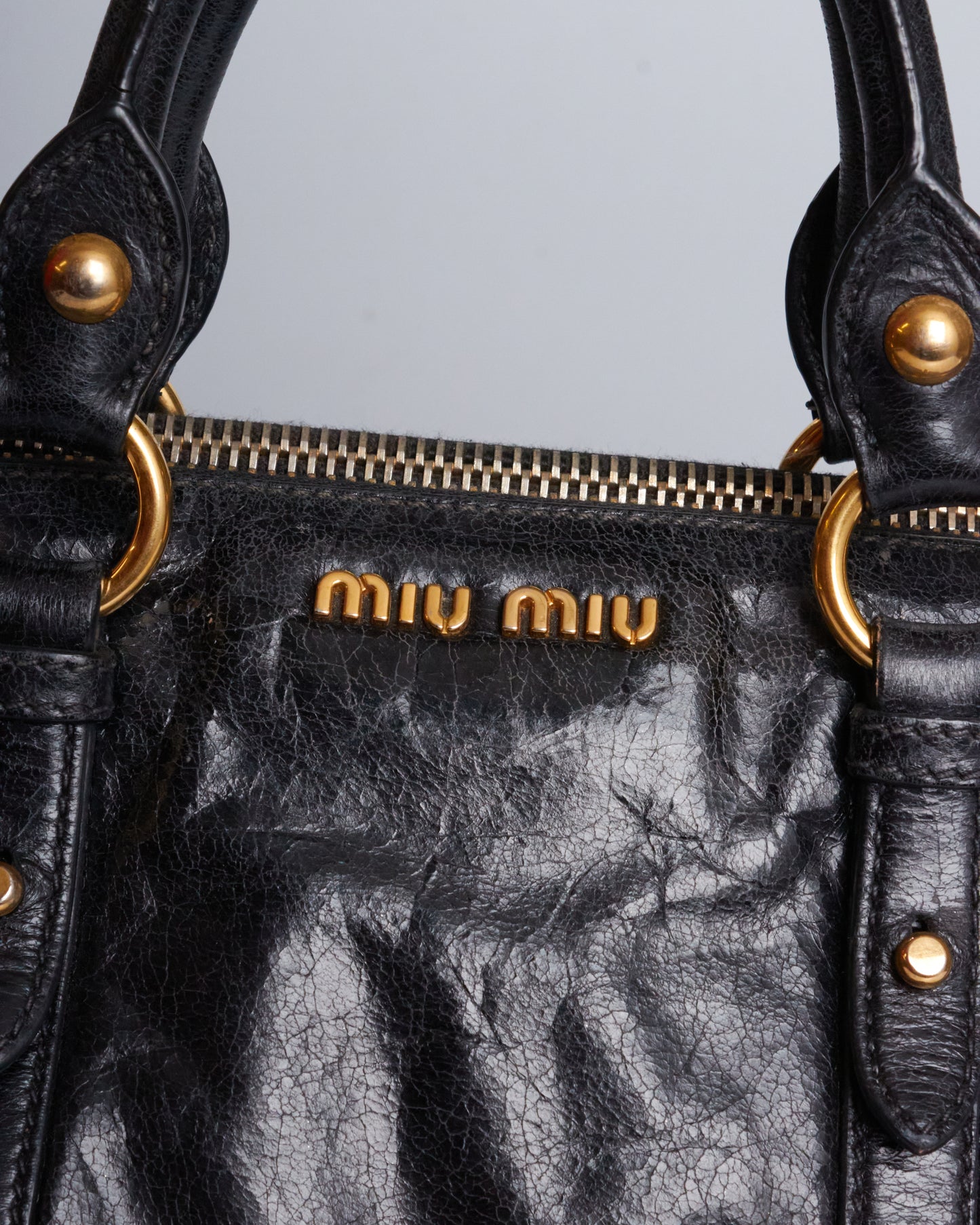 Miu Miu Vitello Lux Bow Bag