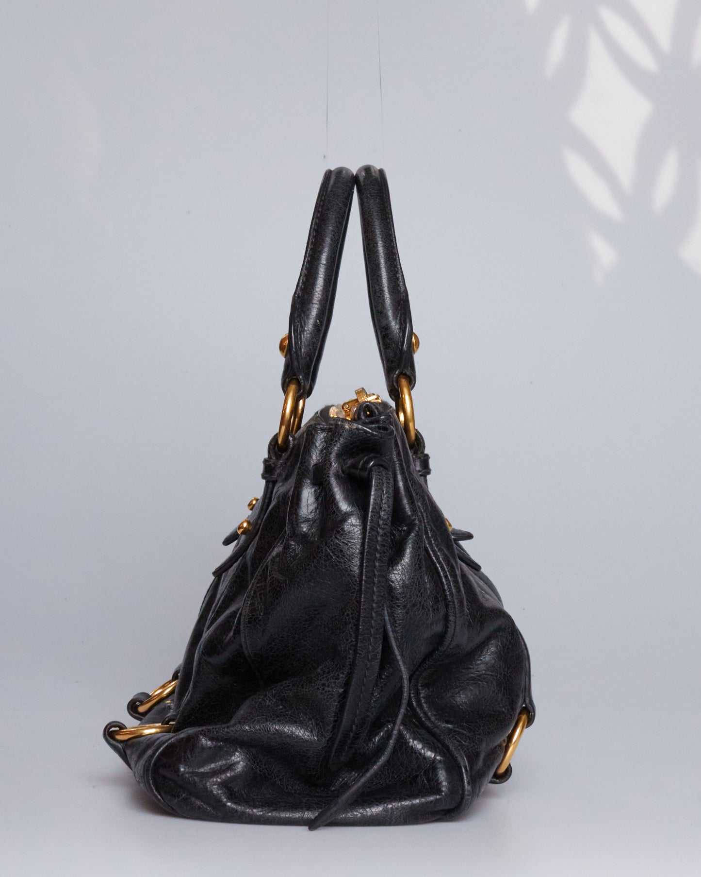 Miu Miu Vitello Lux Bow Bag