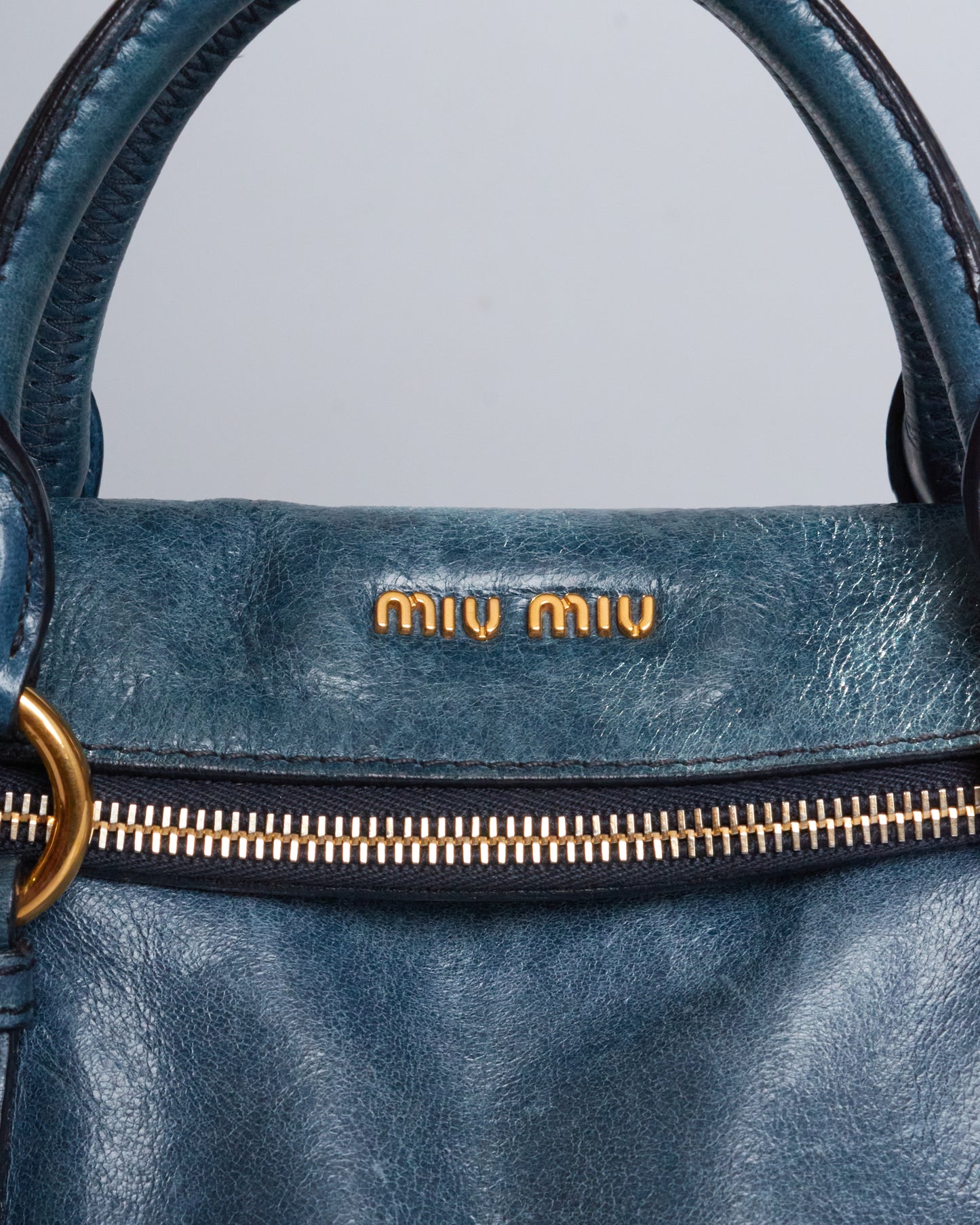 Miu Miu Vitello Lux Bow Bag Mini
