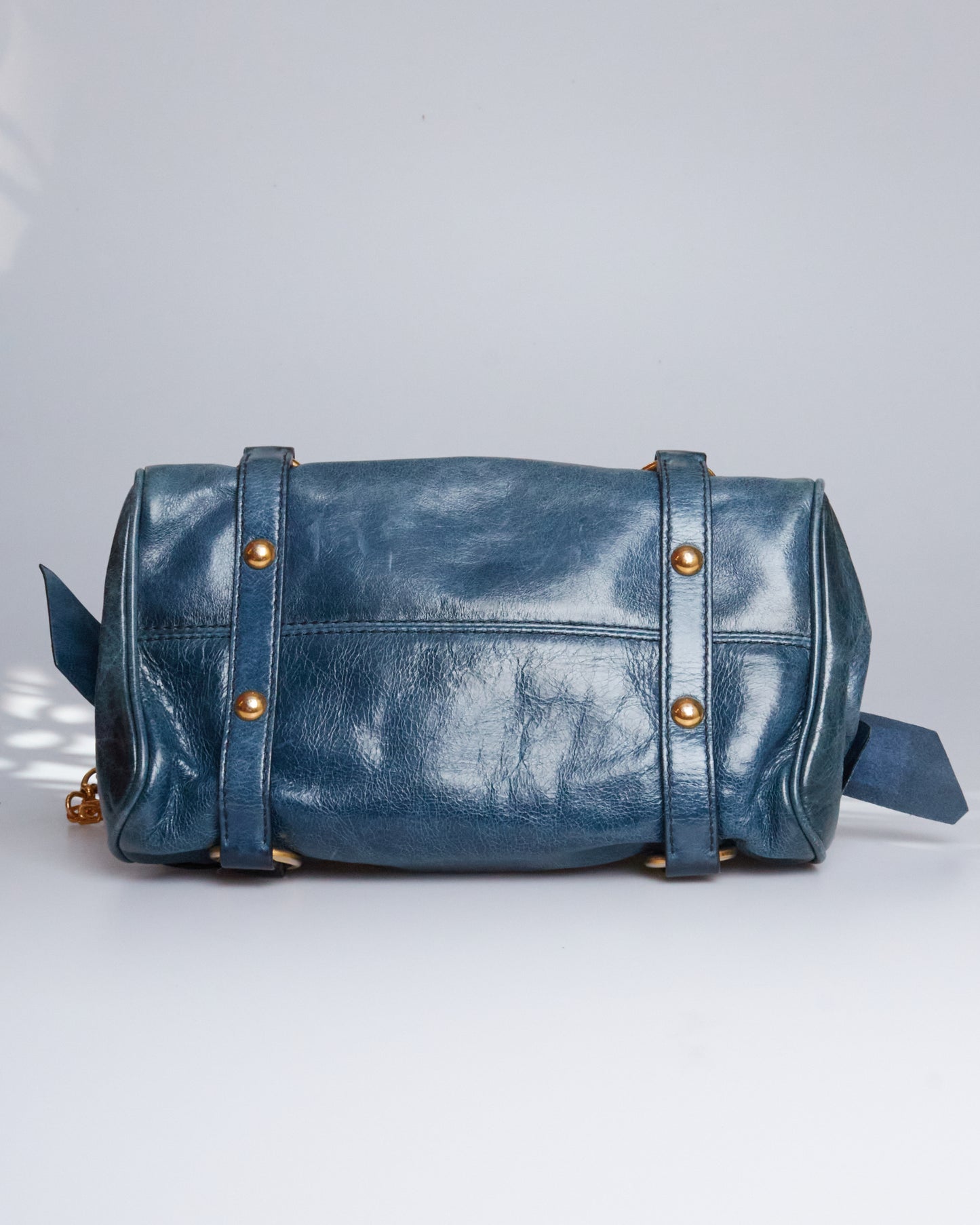 Miu Miu Vitello Lux Bow Bag Mini