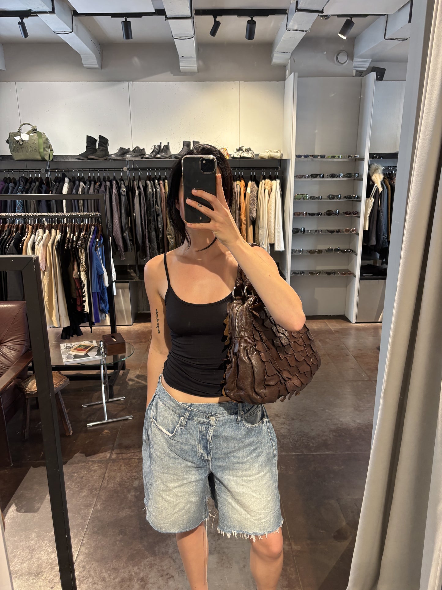 Miu Miu Satchel Leaf Bag