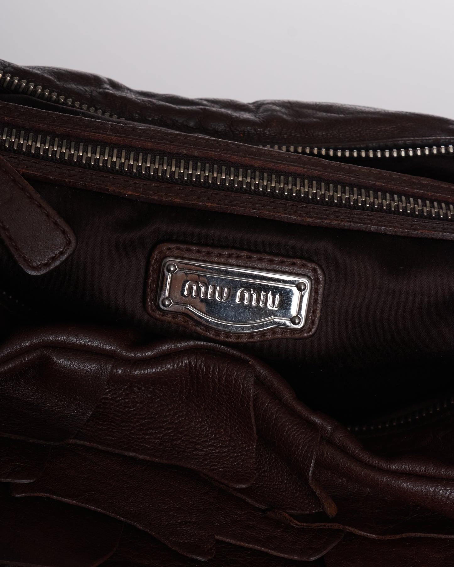 Miu Miu Satchel Leaf Bag