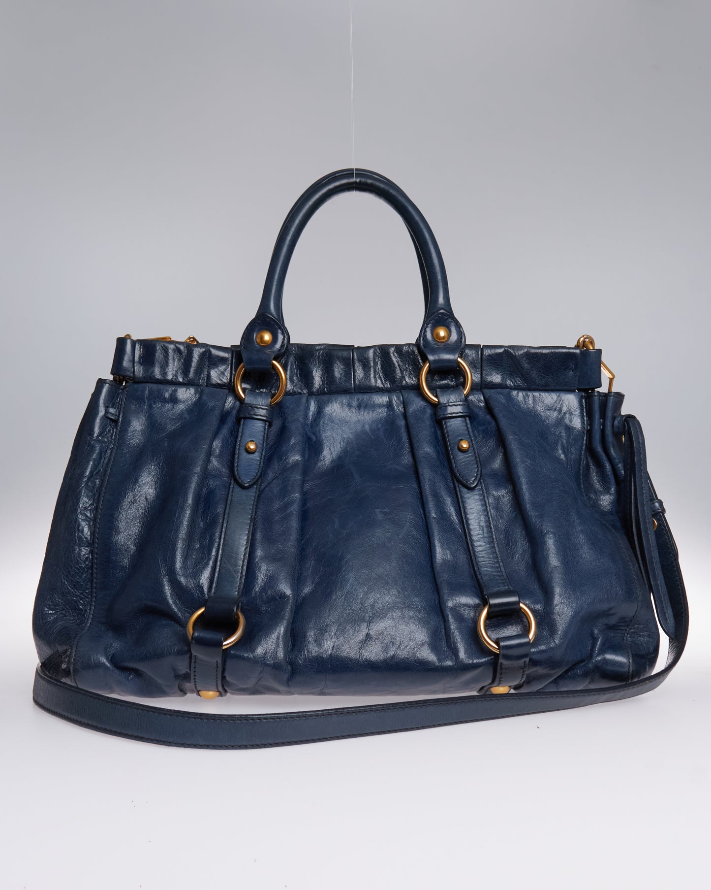 Miu Miu Vitello Lux Bow