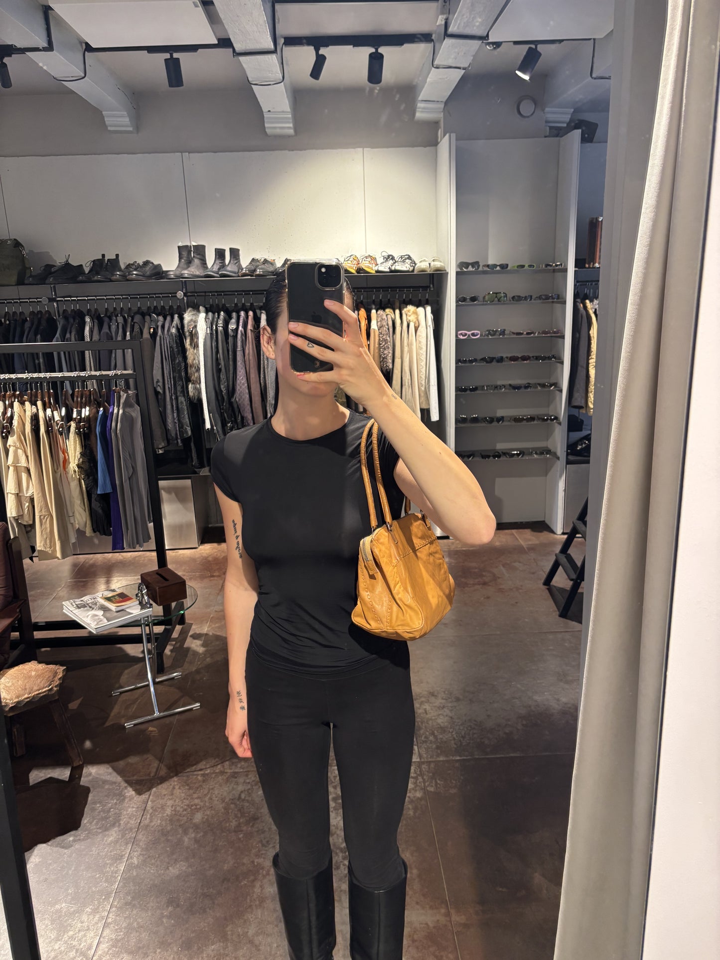 Miu Miu Leather Shoulder Bag