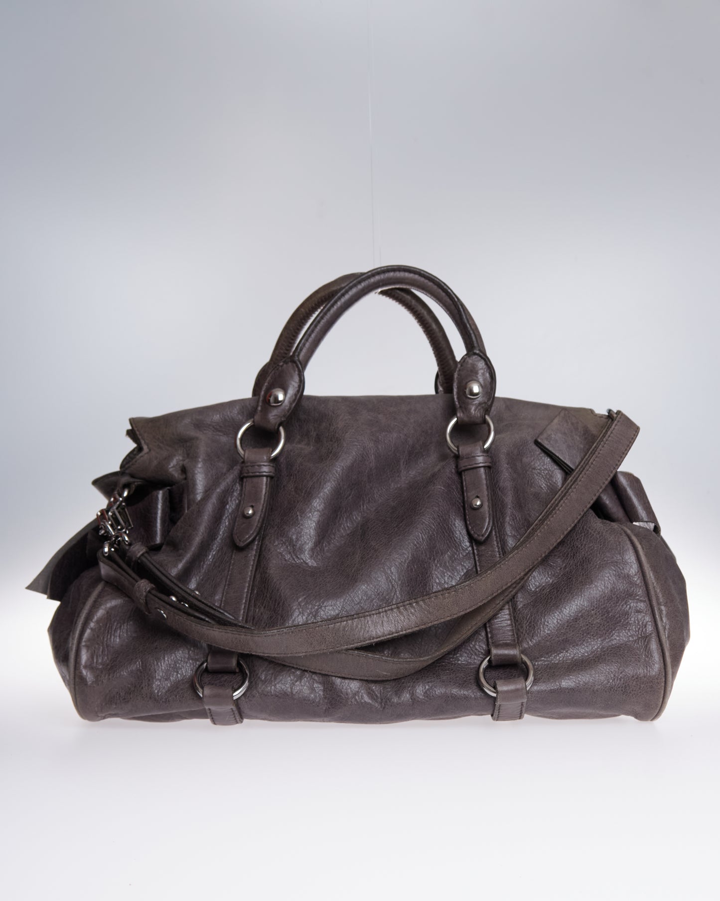 Miu Miu Vitello Lux Bow