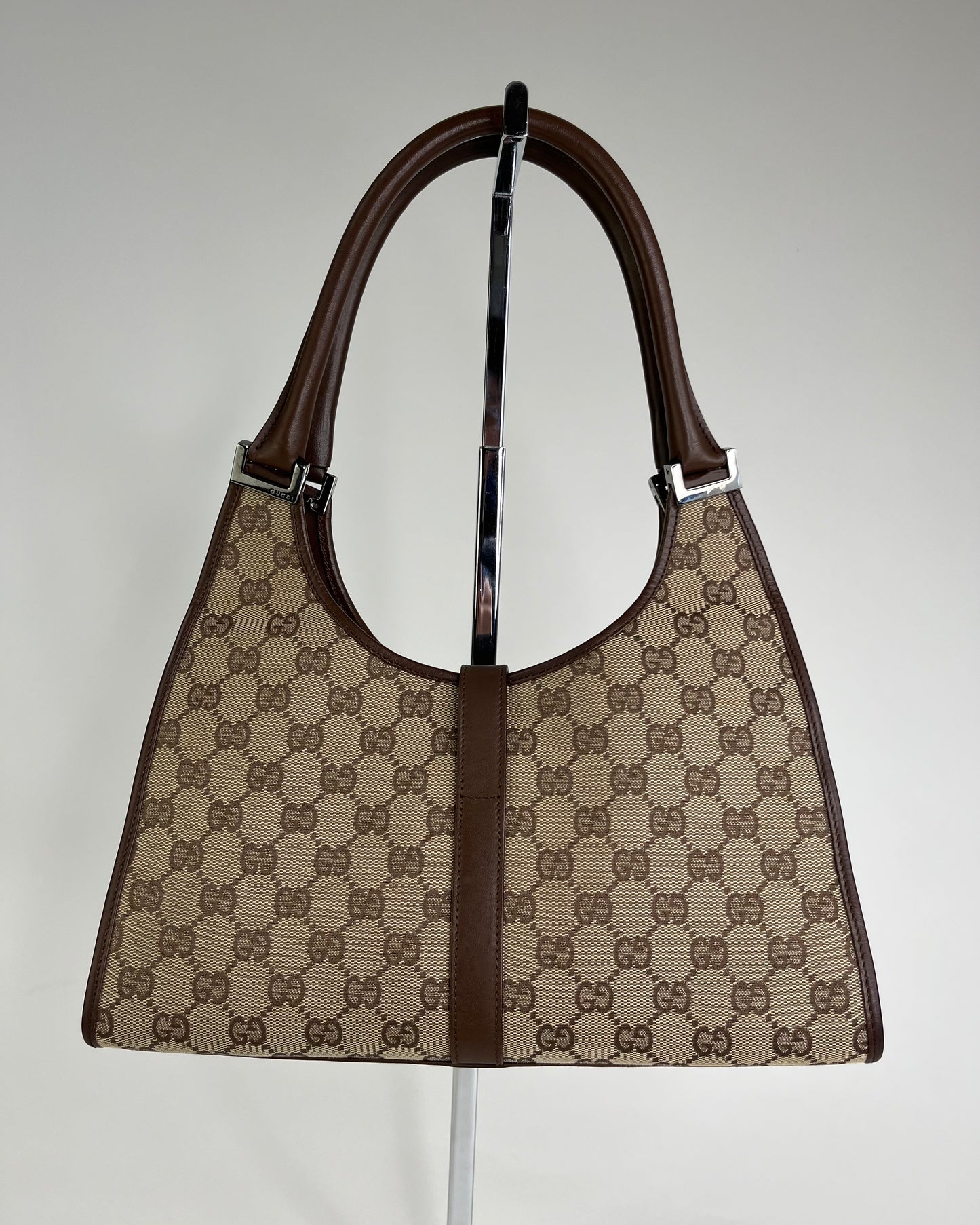 Gucci Jackie Squared GG Canvas Brown