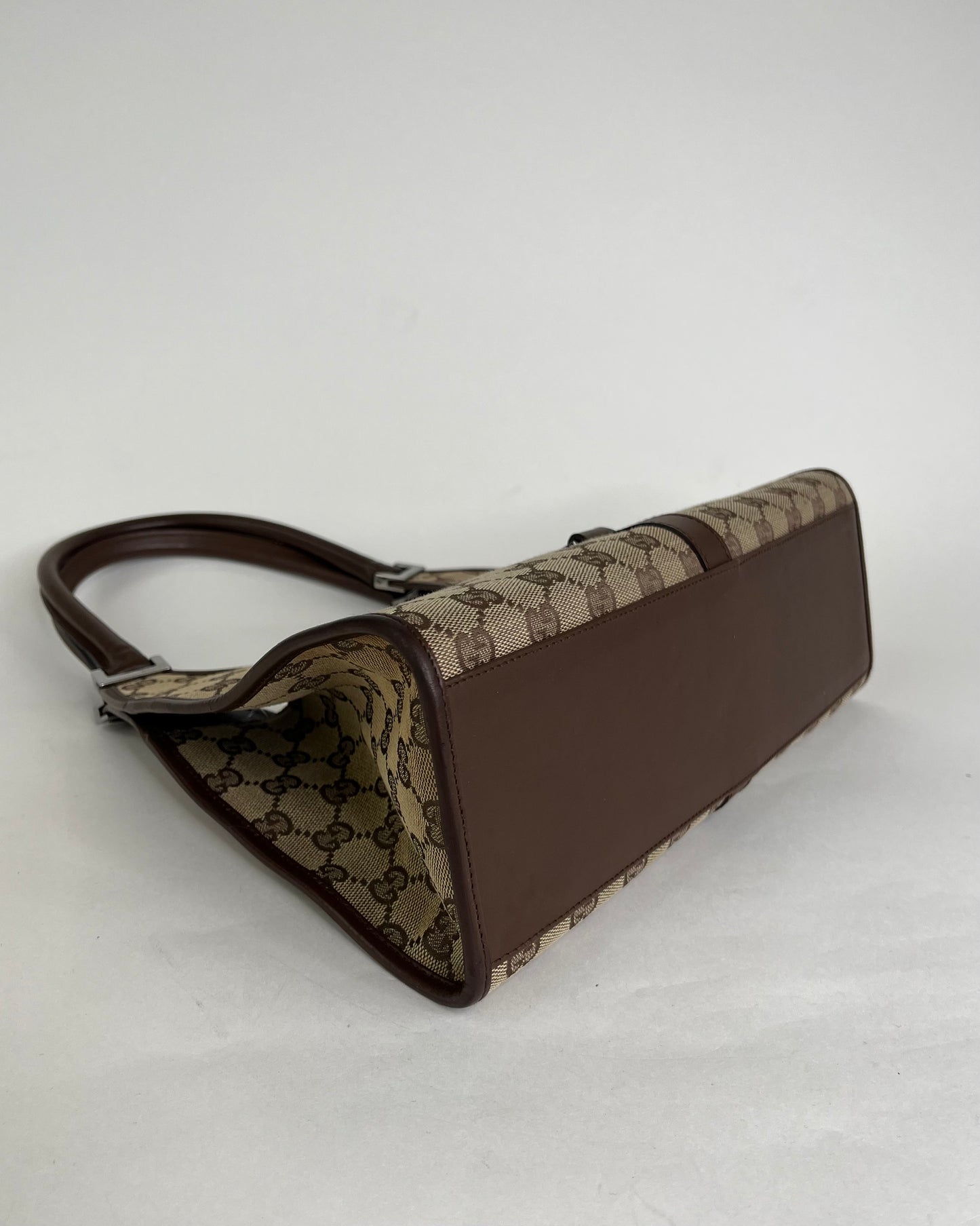 Gucci Jackie Squared GG Canvas Brown