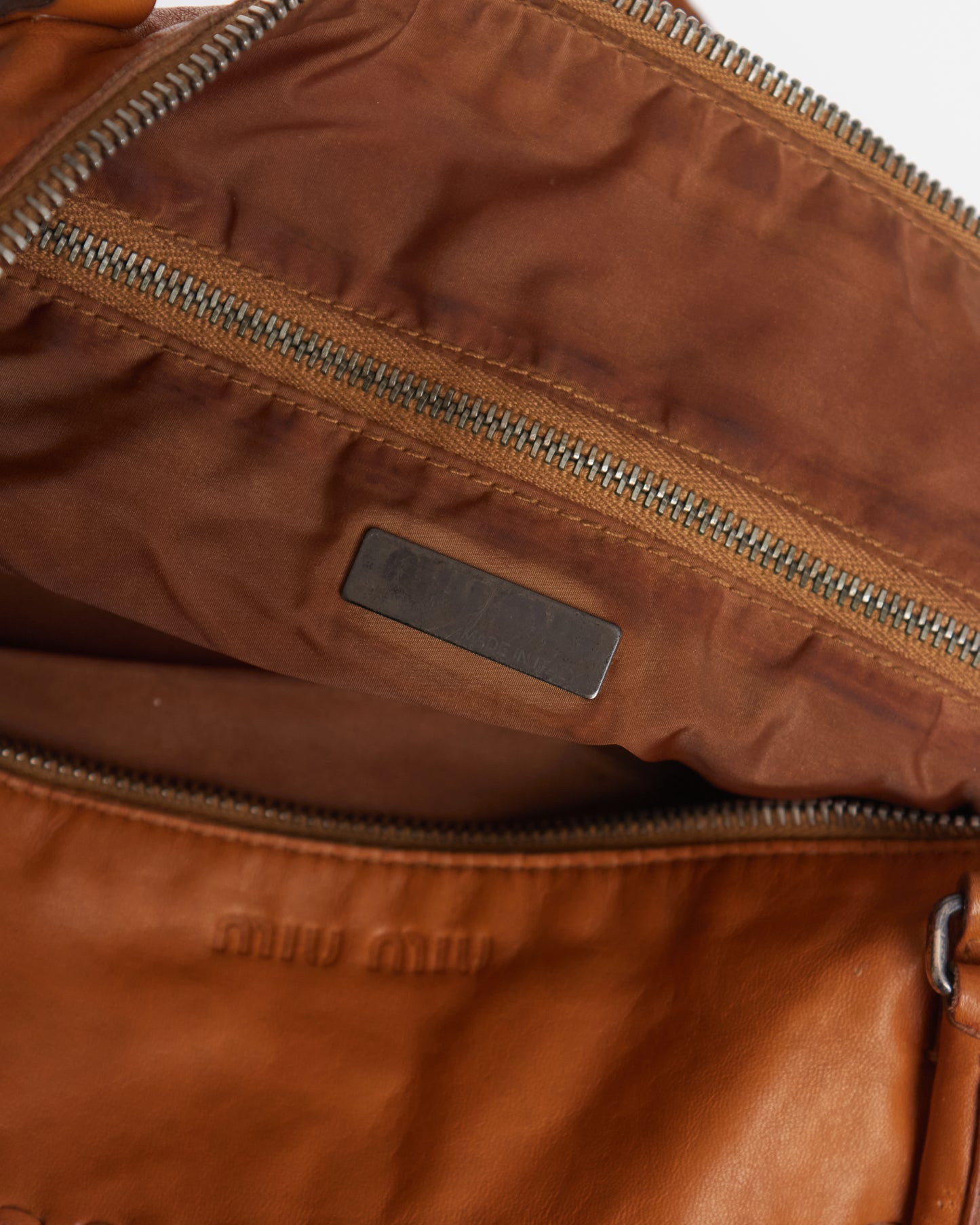 Miu Miu Leather Shoulder Bag