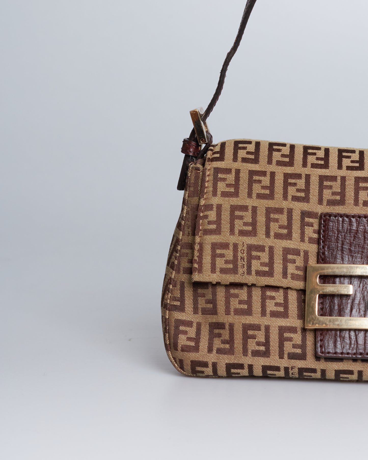 Fendi Zucca Mamma Baguette Mini