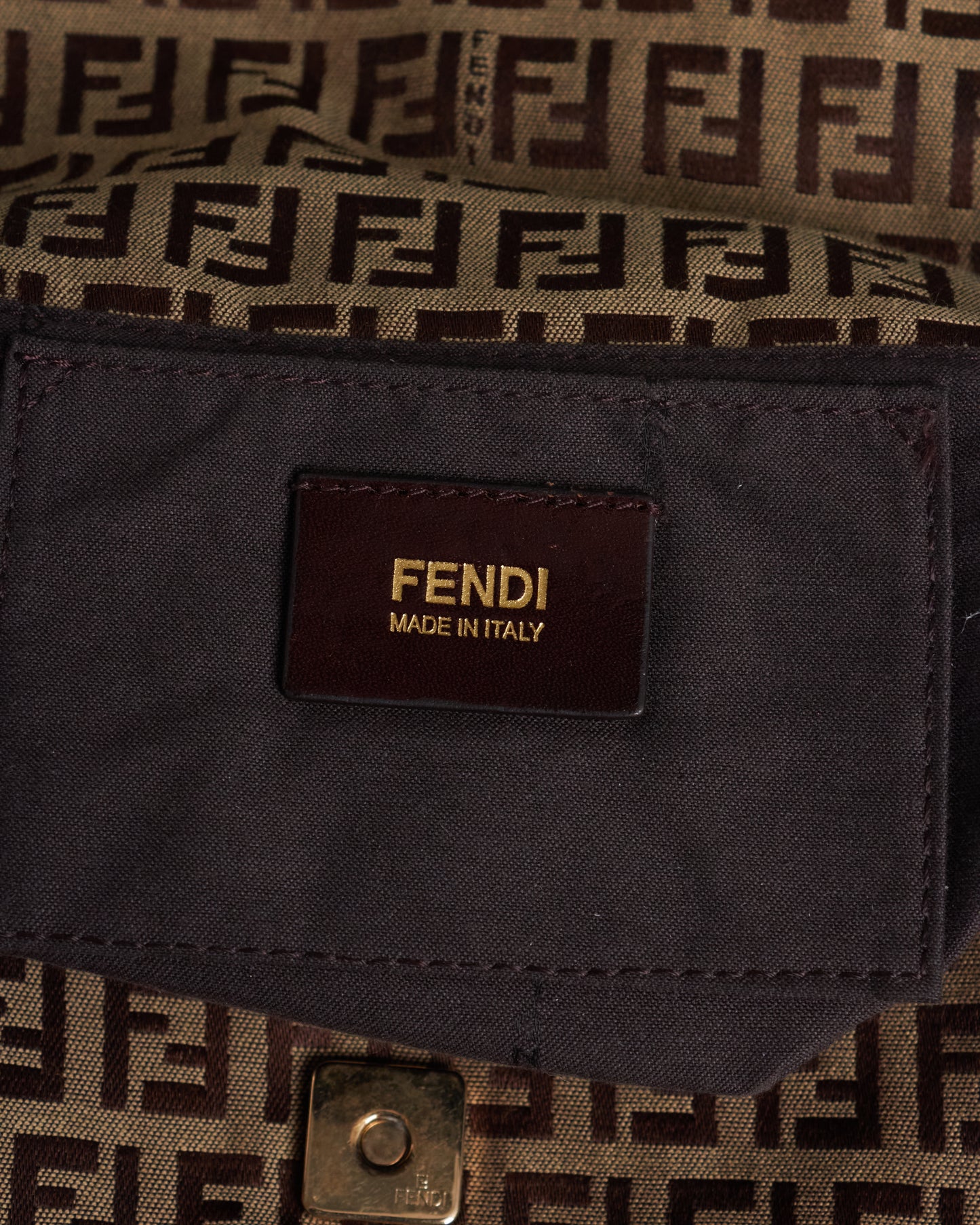 Fendi Zucca Mamma Baguette Mini