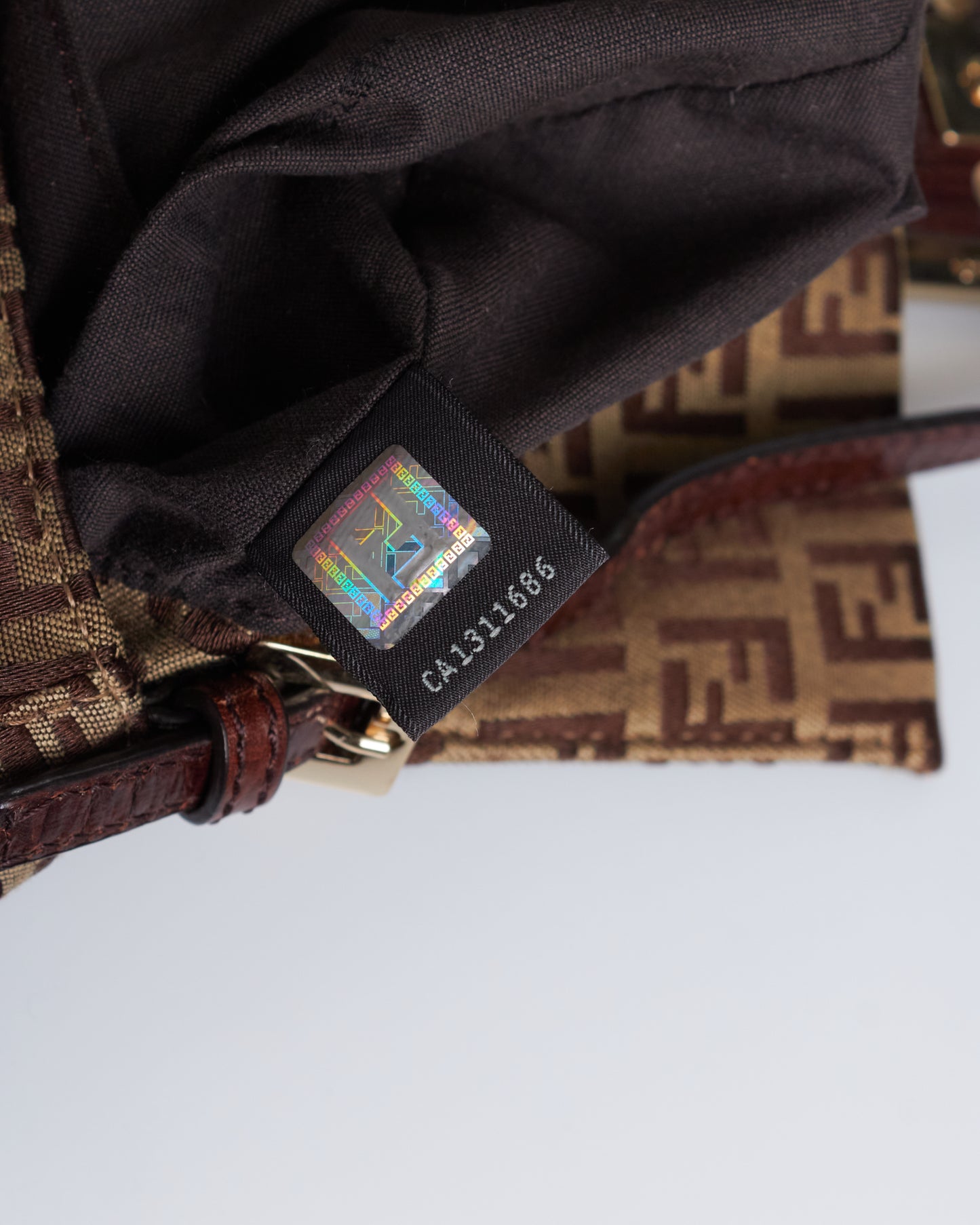 Fendi Zucca Mamma Baguette Mini