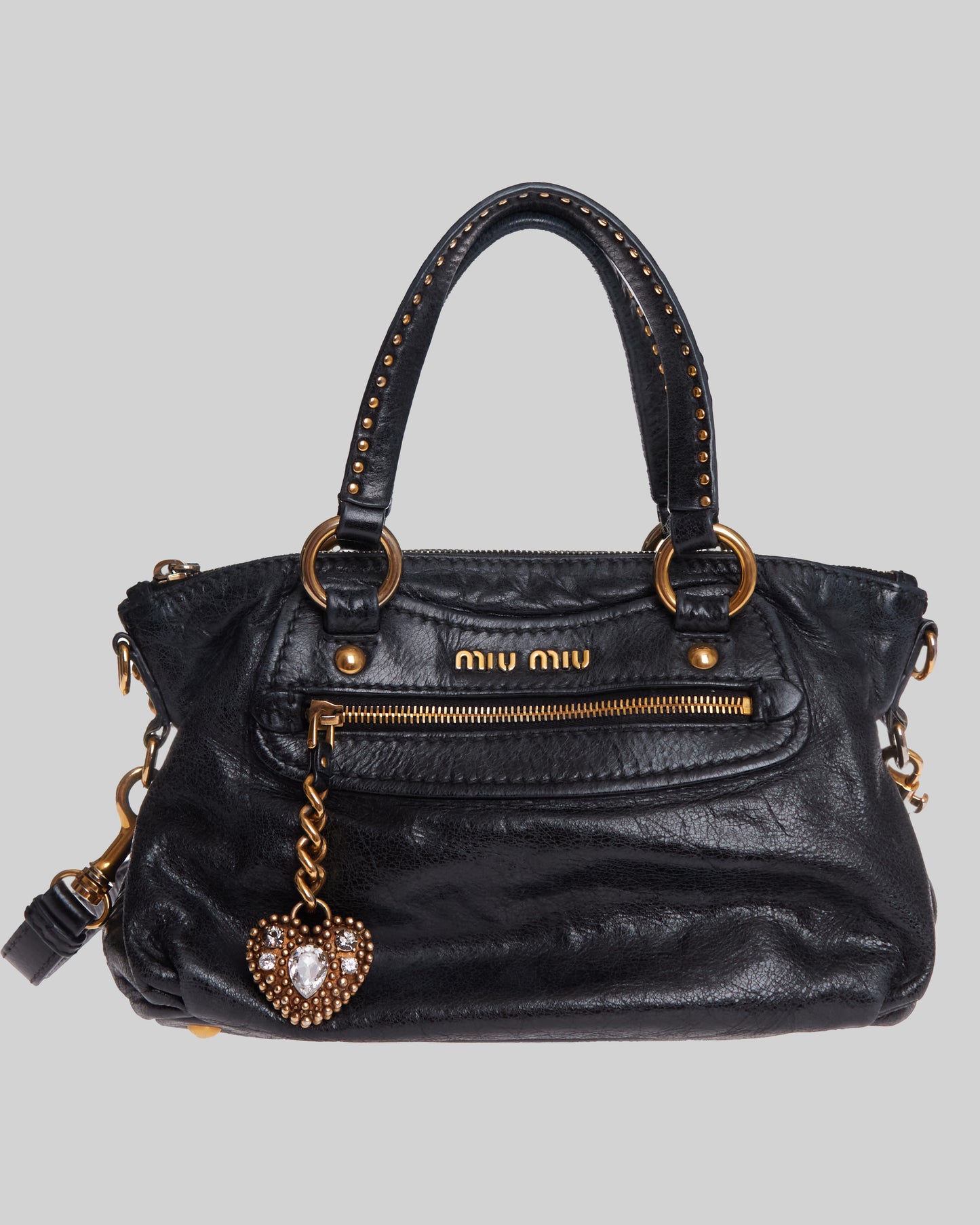 Miu Miu Leather Shoulder Bag Mini