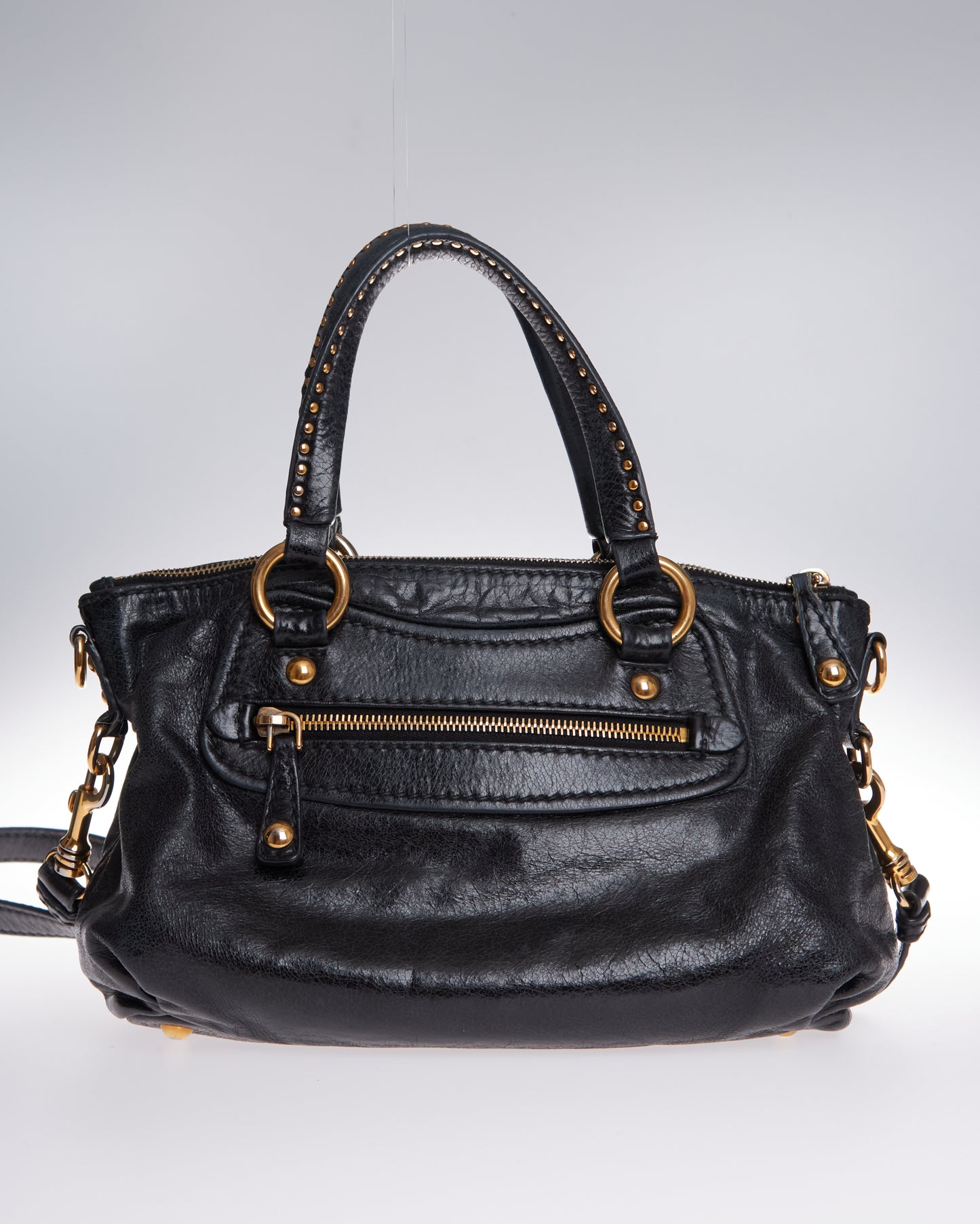 Miu Miu Leather Shoulder Bag Mini