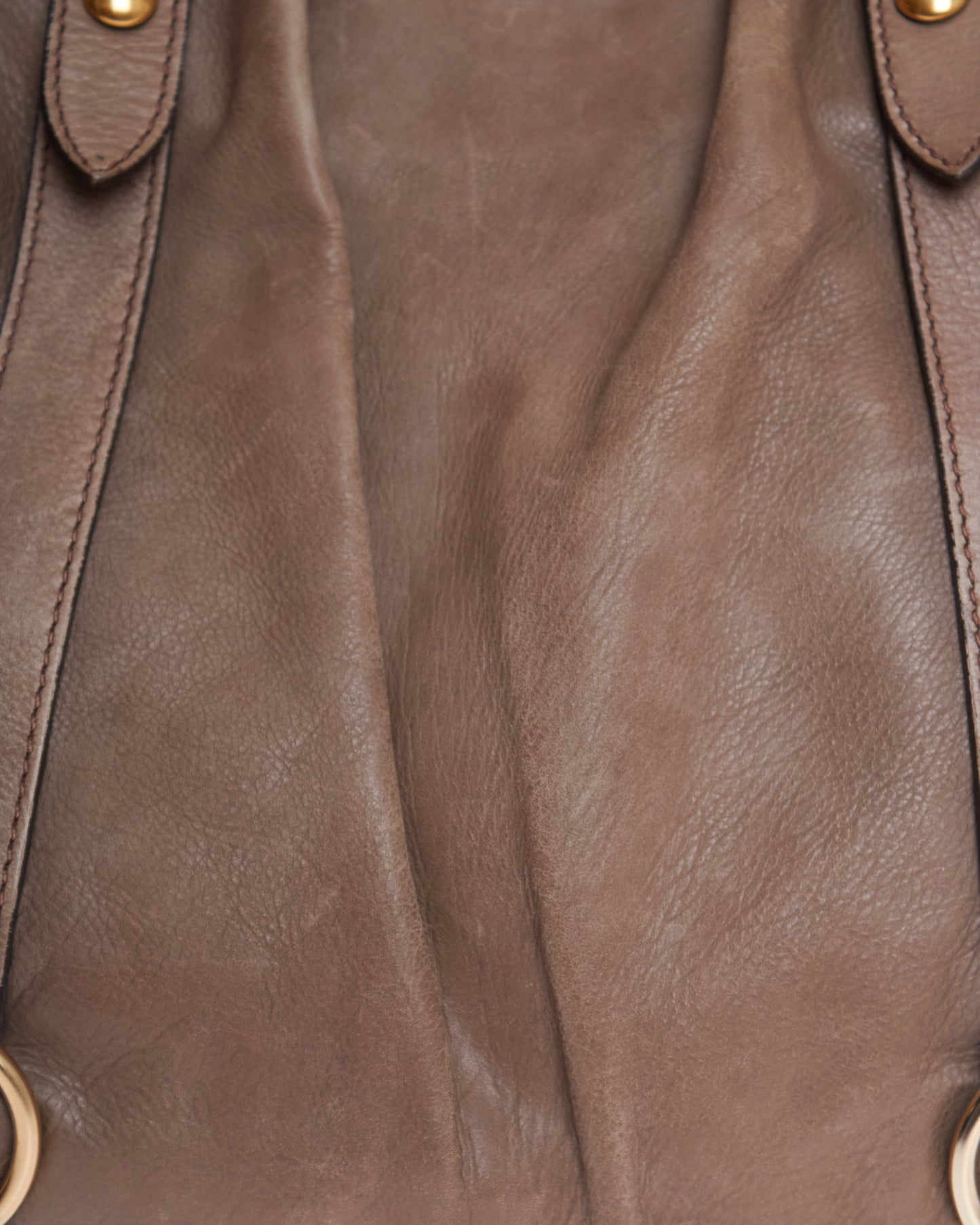 Miu Miu Vitello Lux Bow Large Bag
