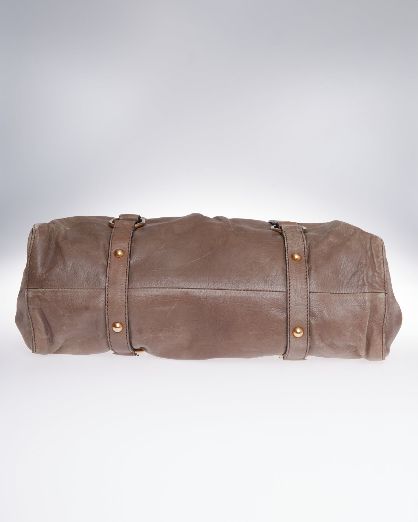 Miu Miu Vitello Lux Bow Large Bag