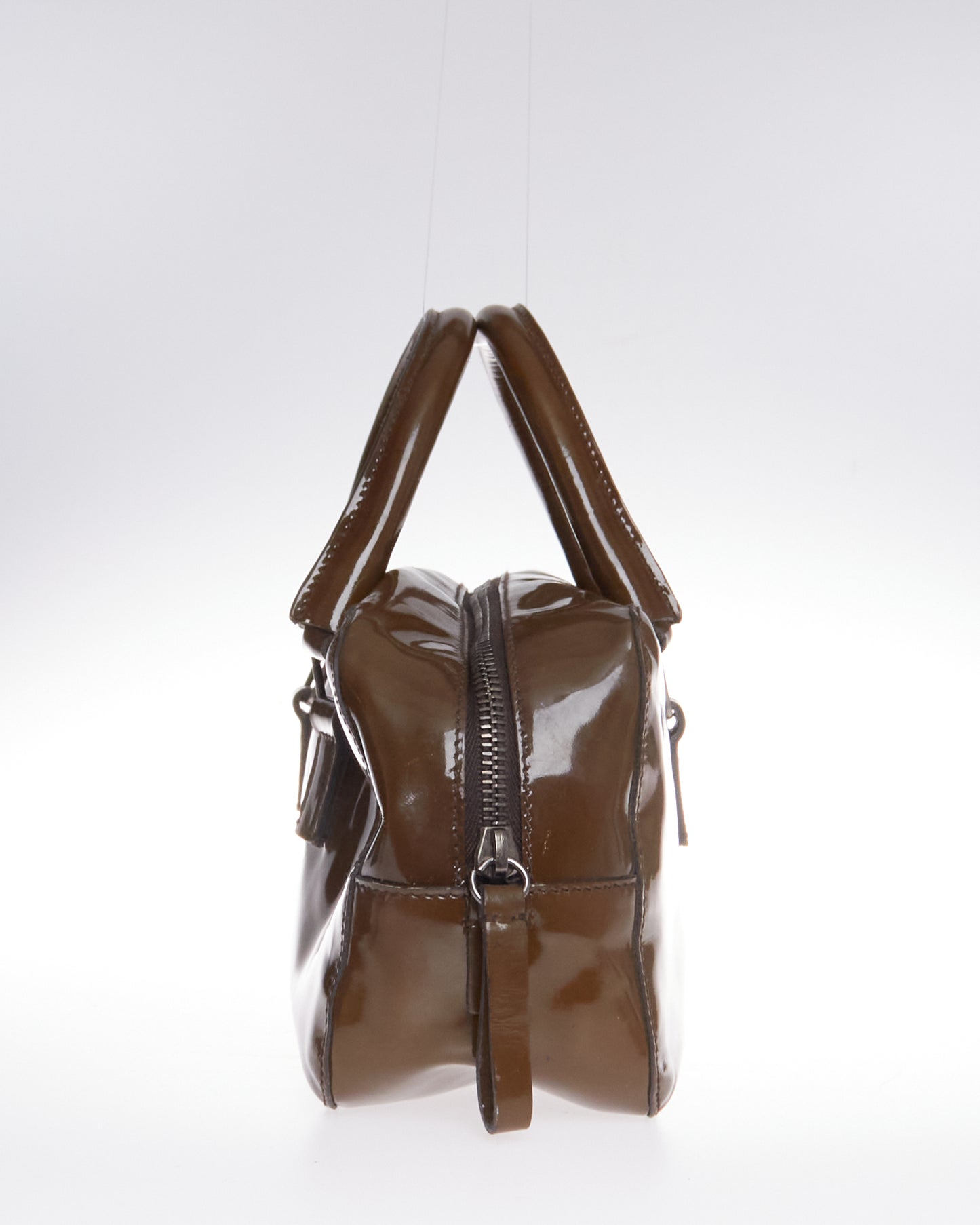 Miu Miu Patent Bowling Bag