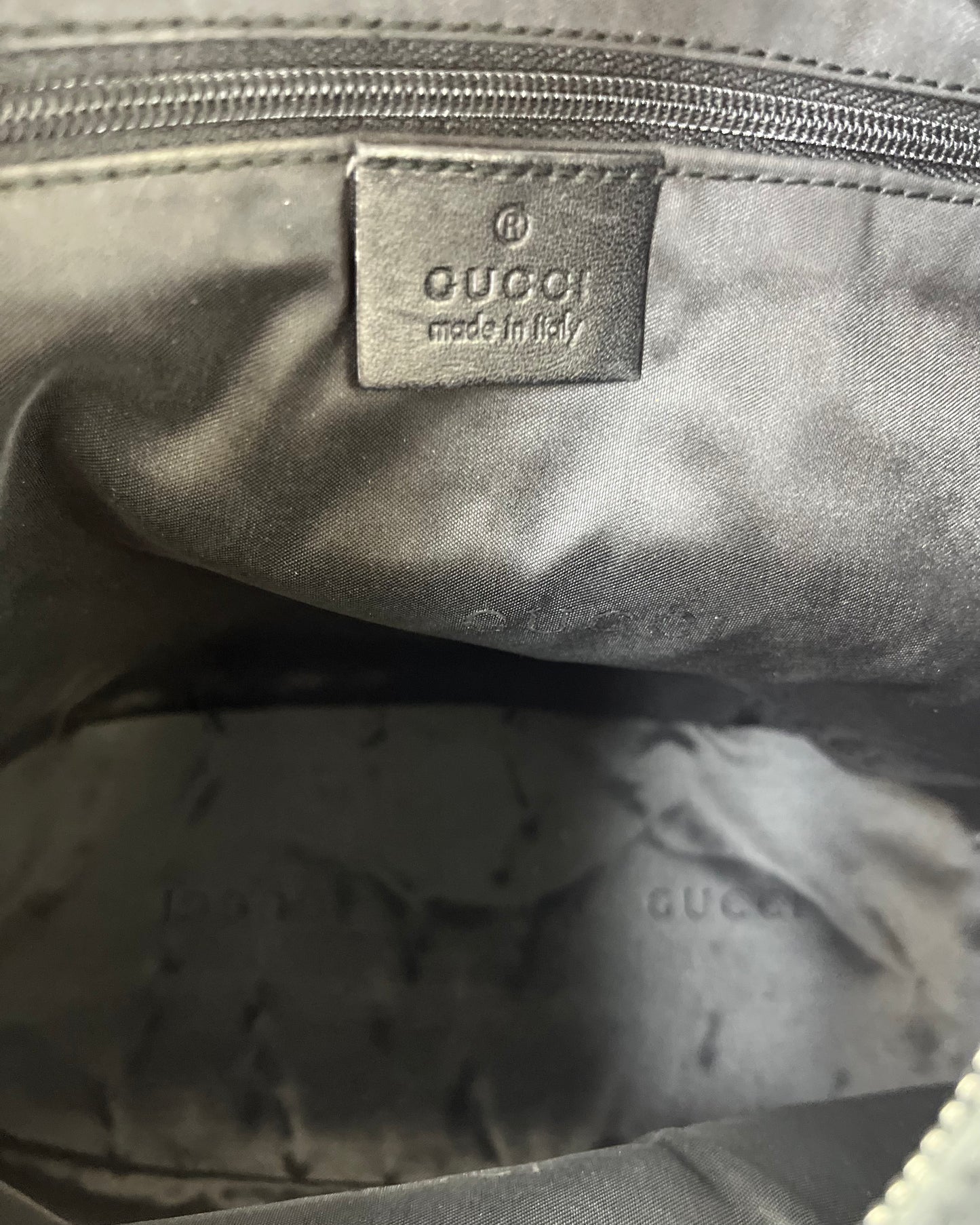 Gucci by Tom Ford Black Leather Shoulder Bag