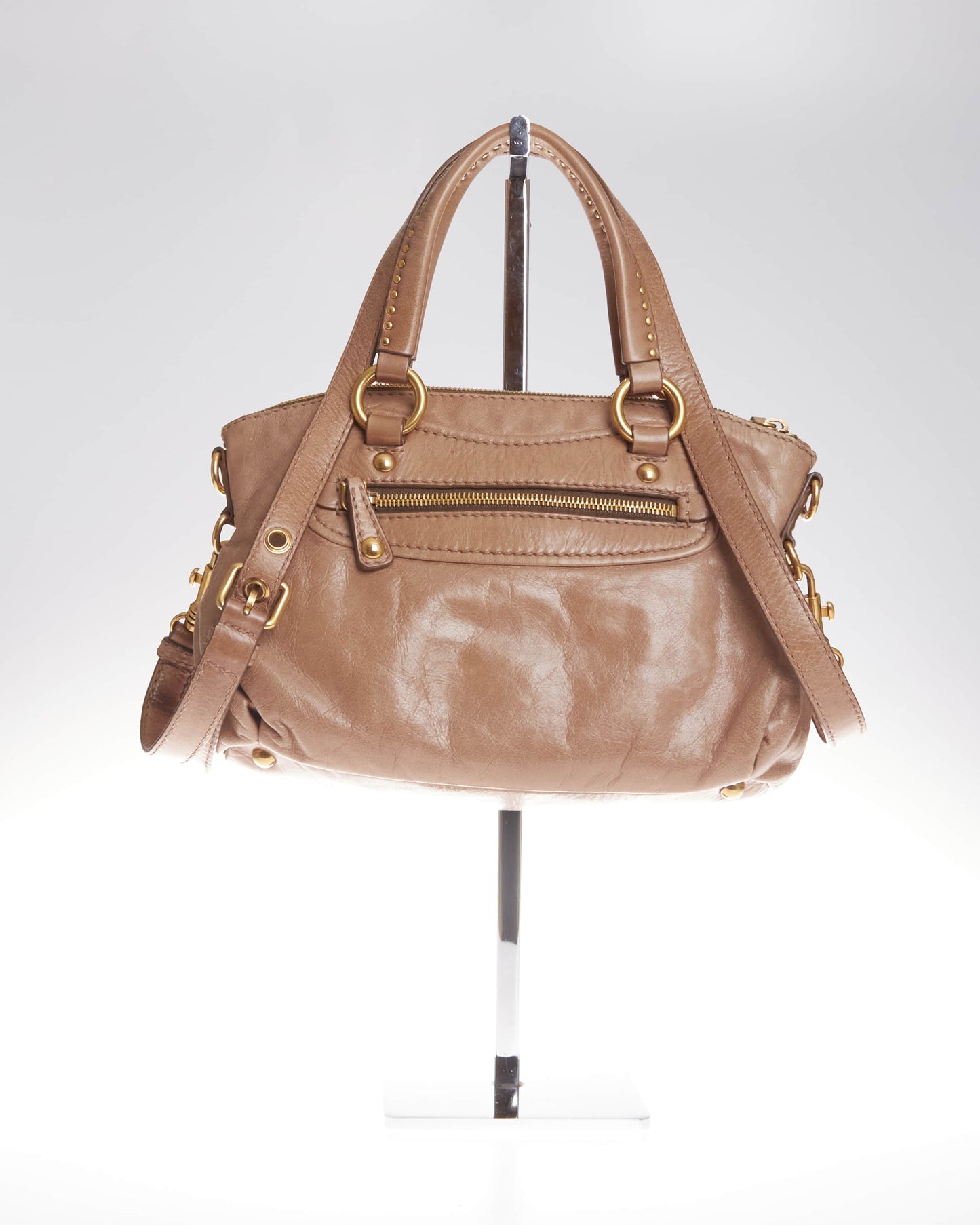 Miu Miu Leather Shoulder Bag