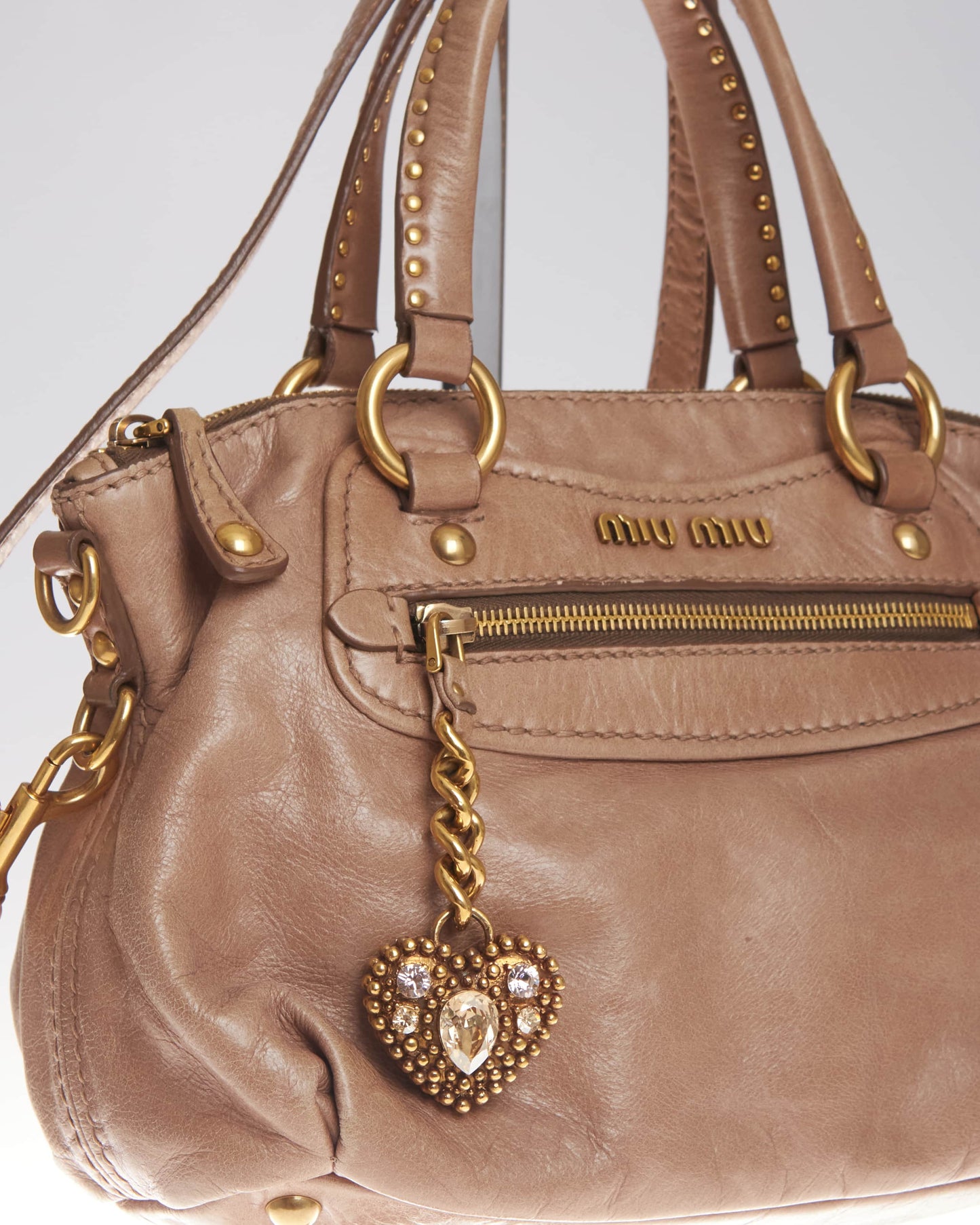 Miu Miu Leather Shoulder Bag