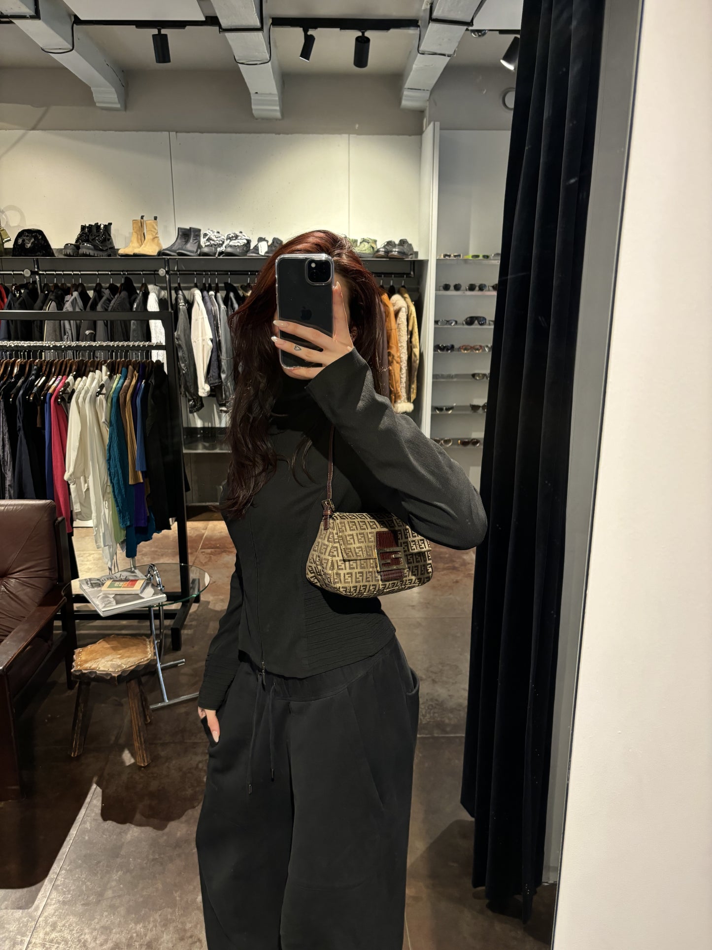 Fendi Zucca Mamma Baguette Mini