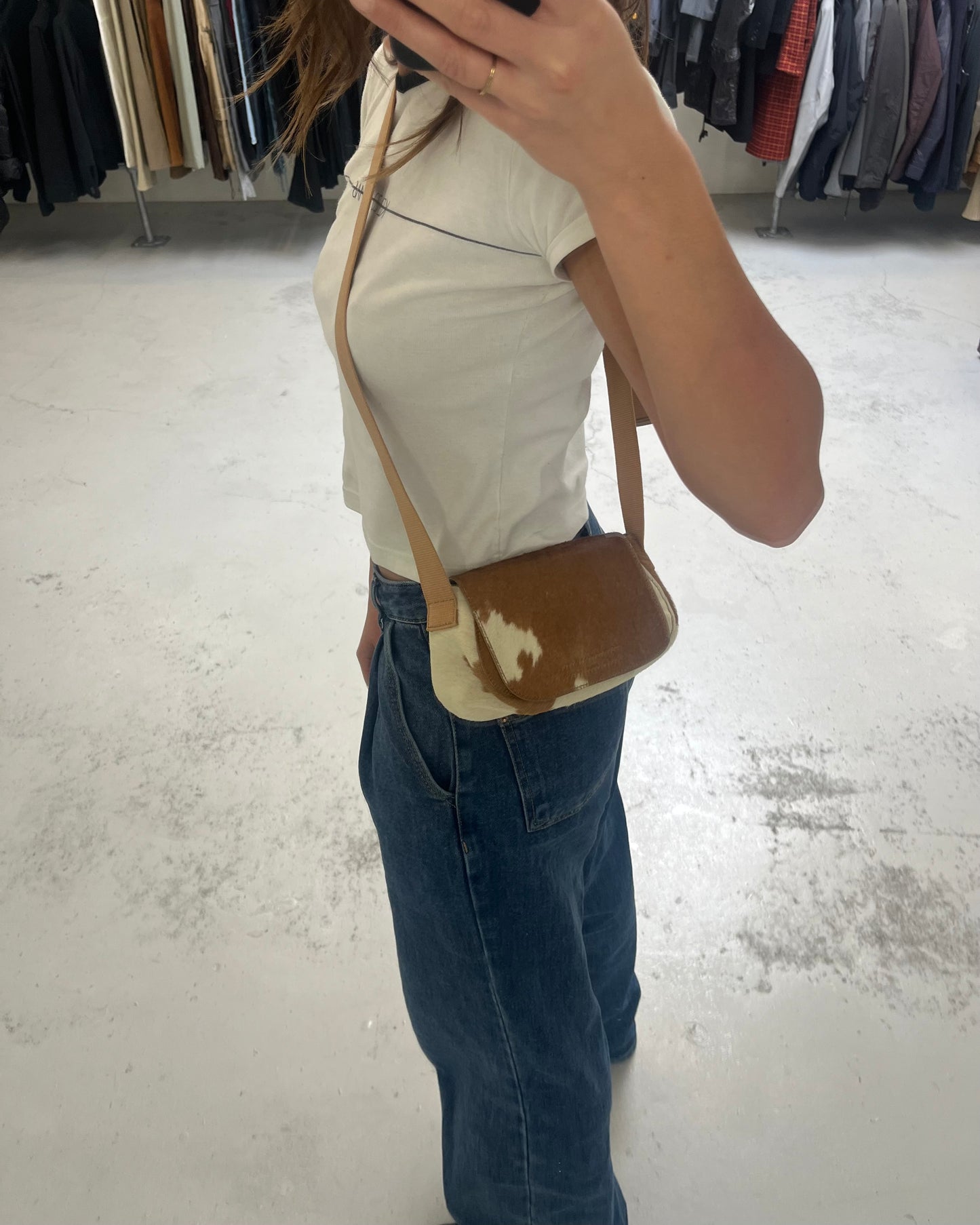 Miu Miu Pony Hair Pouch