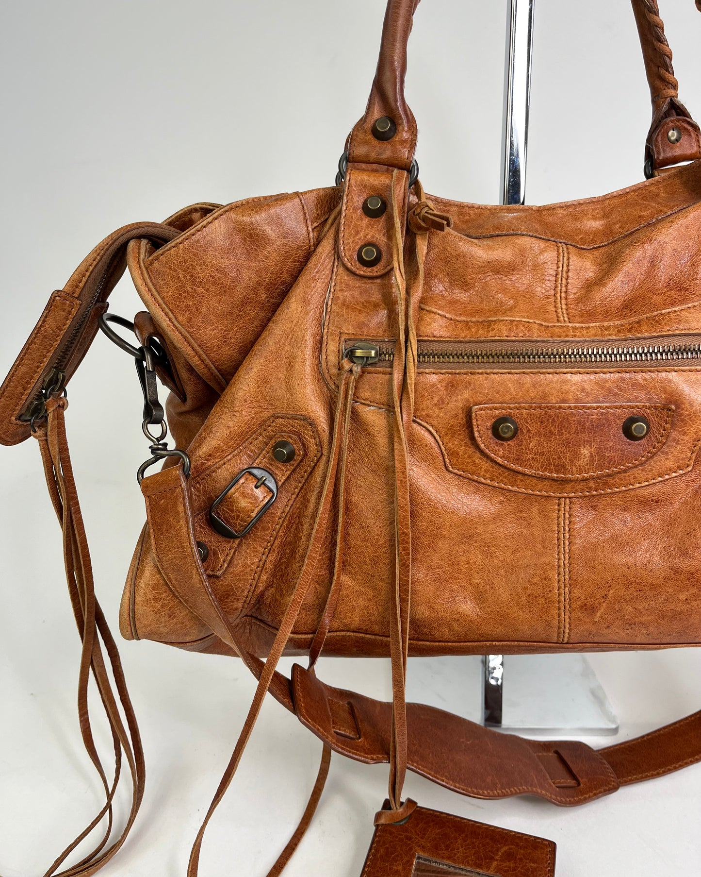 Balenciaga City Bag Brown