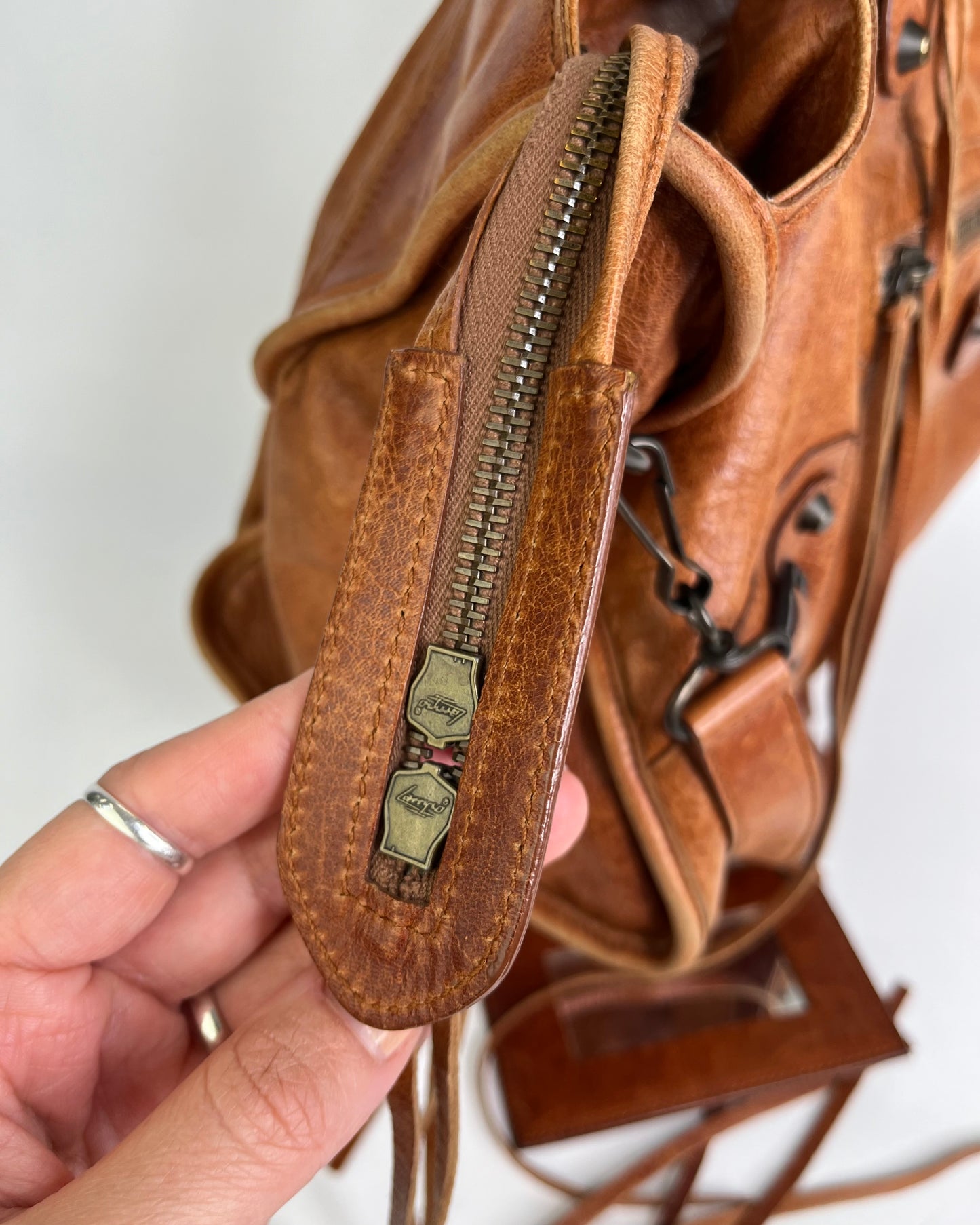 Balenciaga City Bag Brown