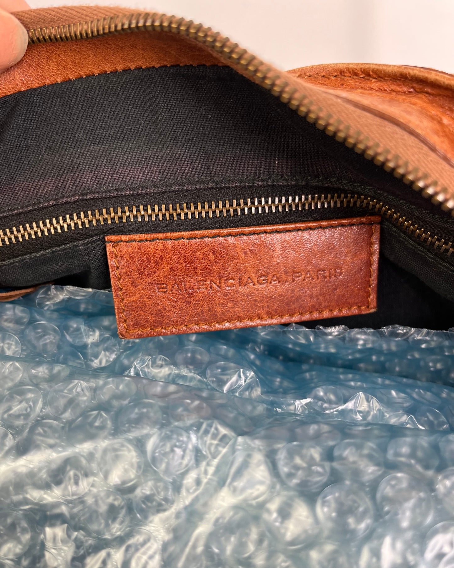 Balenciaga City Bag Brown