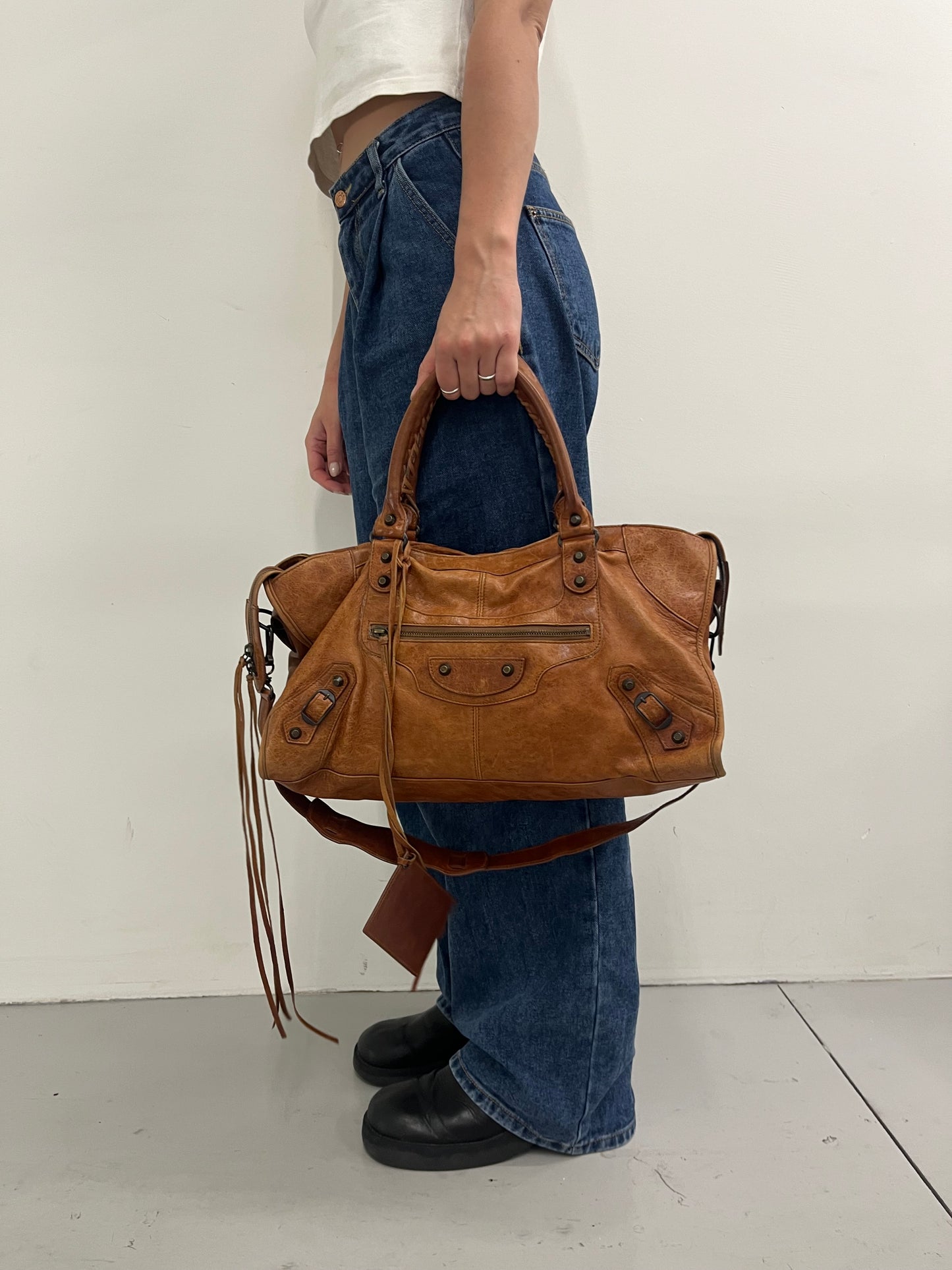 Balenciaga City Bag Brown