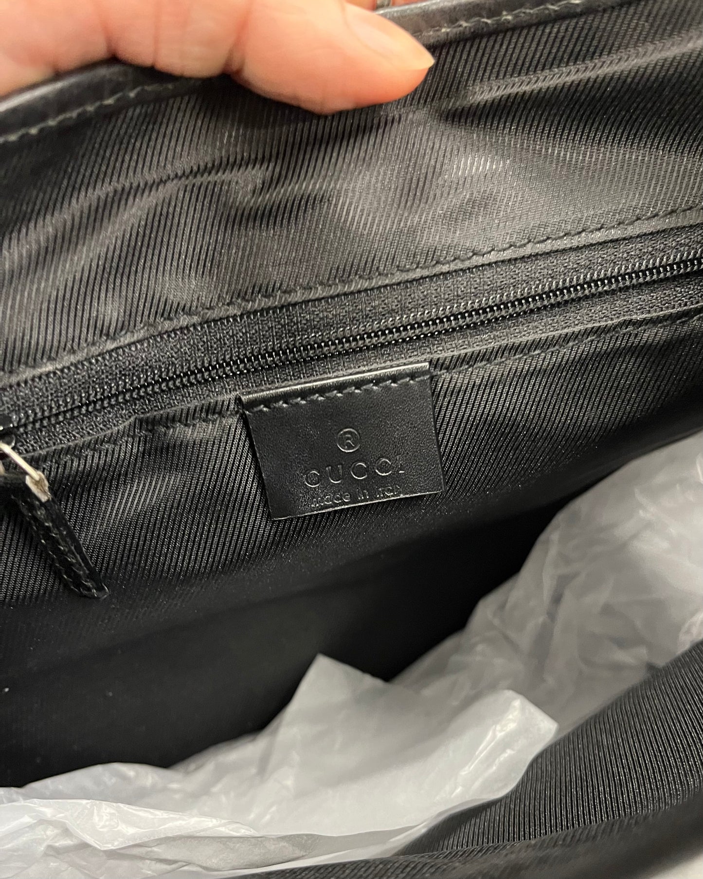 Gucci Jackie Monogram Black