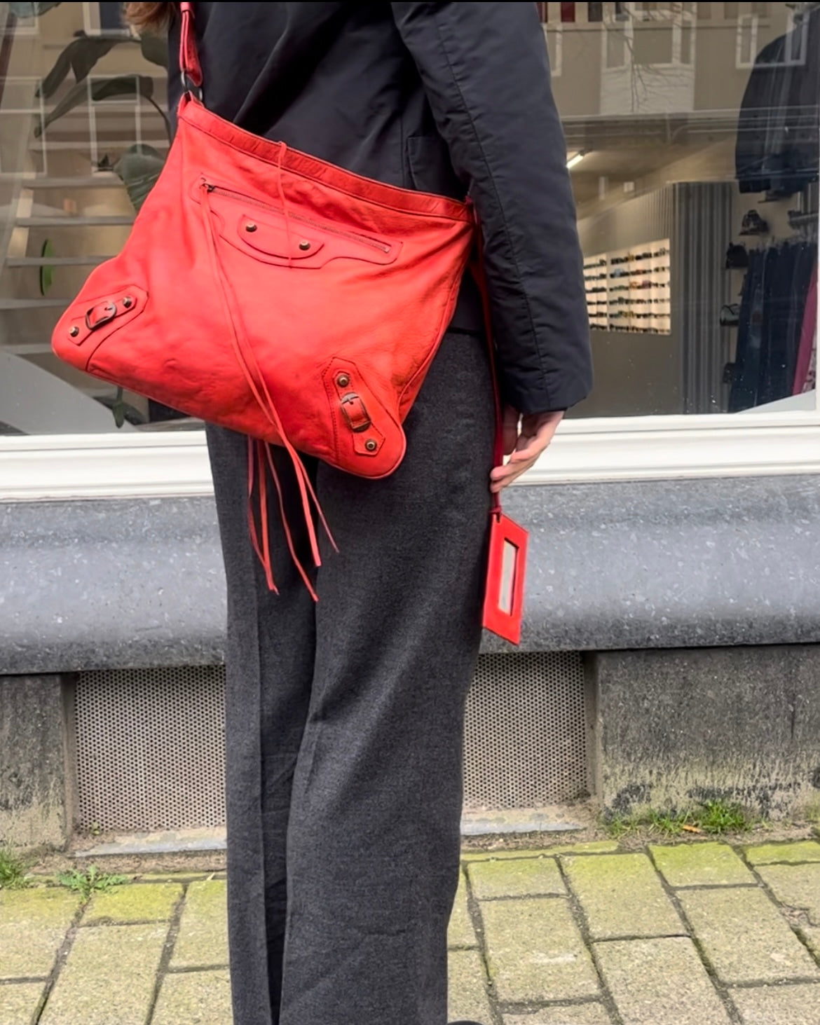 Balenciaga motocross bag cheap