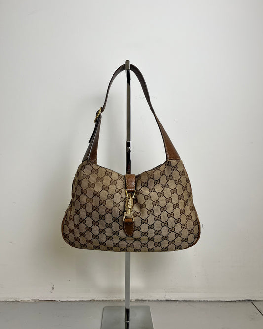 Gucci Jackie Monogram Brown