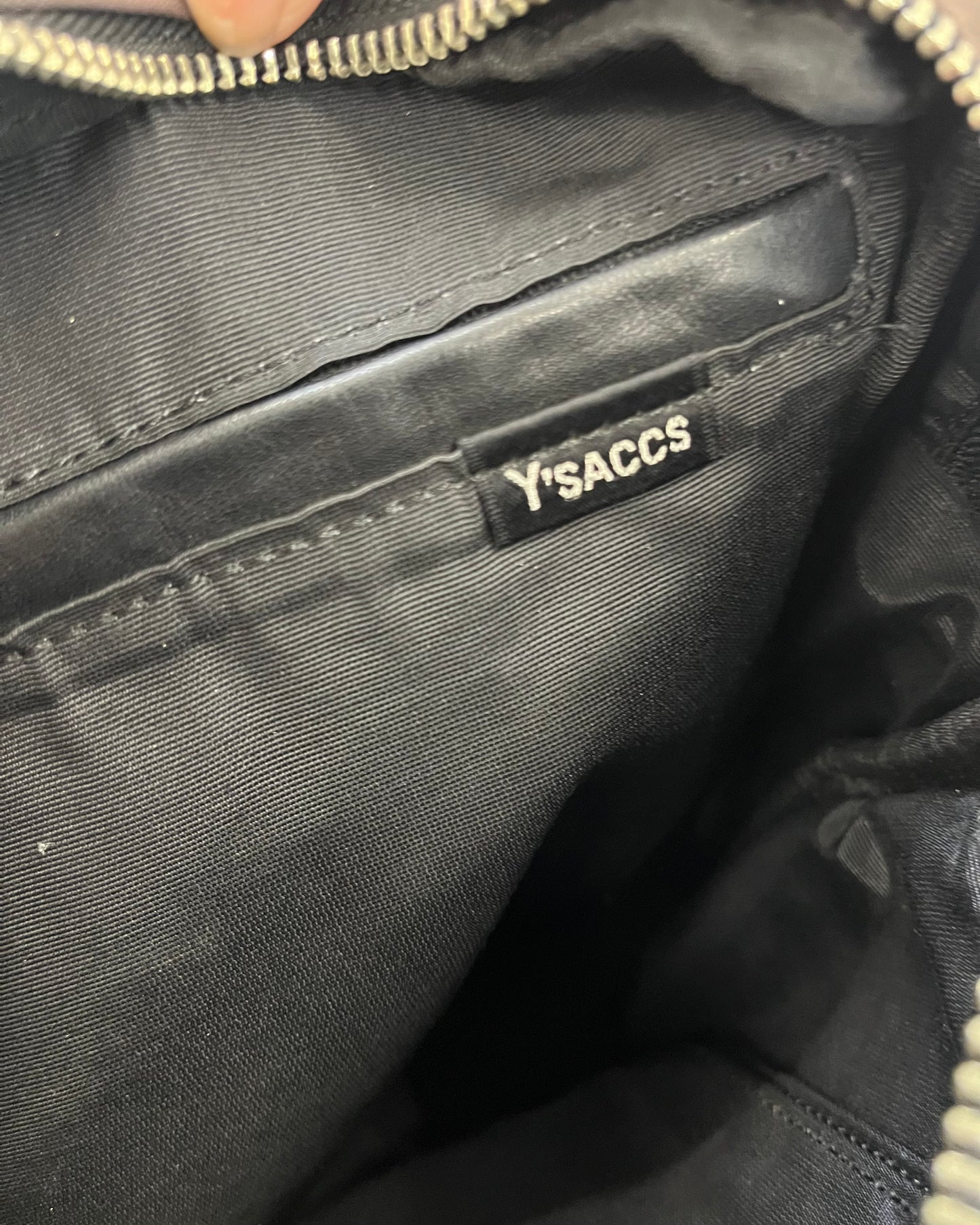 Y’saccs by Yohji Yamamoto Leather Crossbody