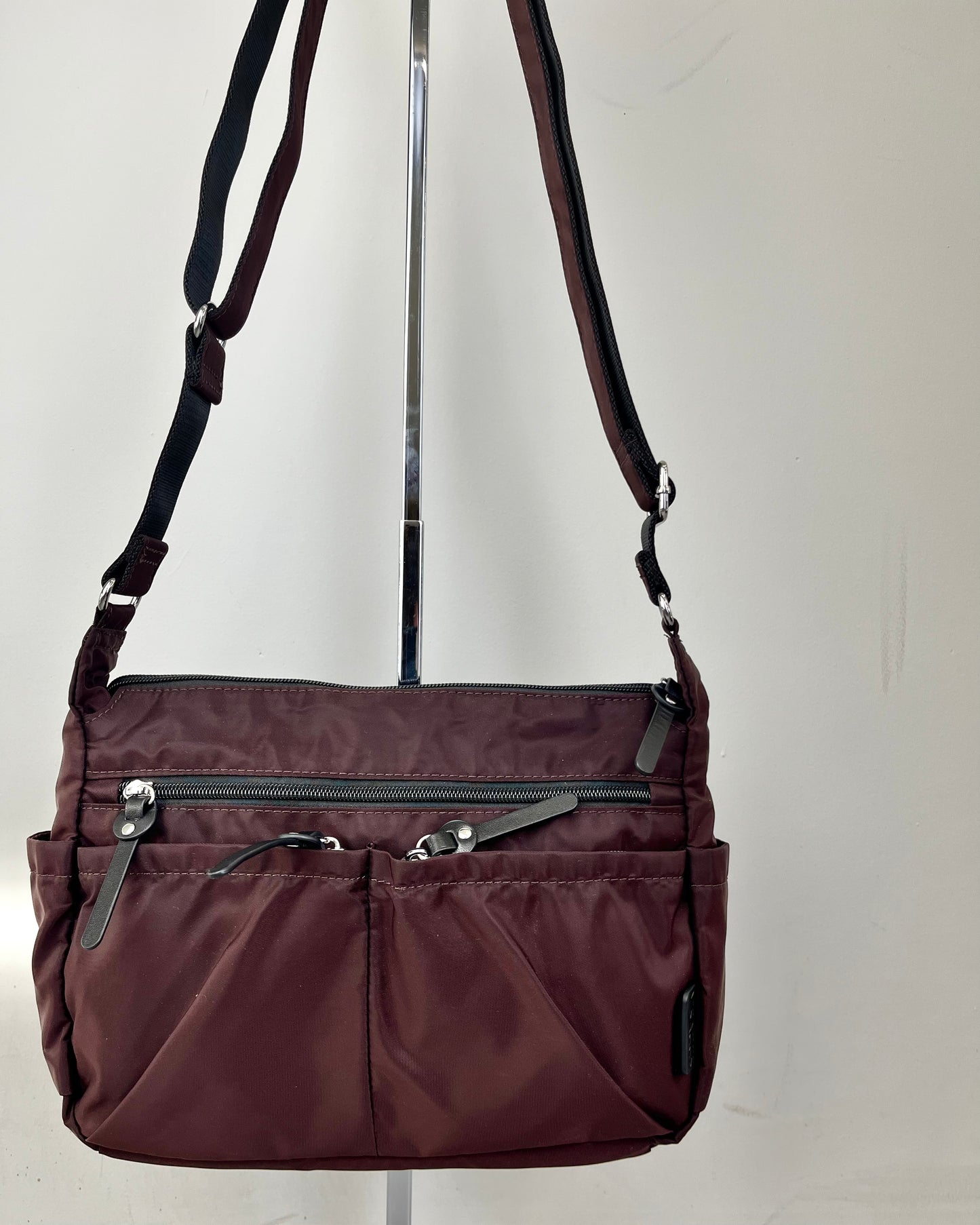 Y’saccs by Yohji Yamamoto Crossbody Wine