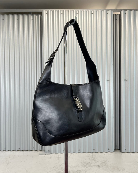 Gucci Jackie Black Leather
