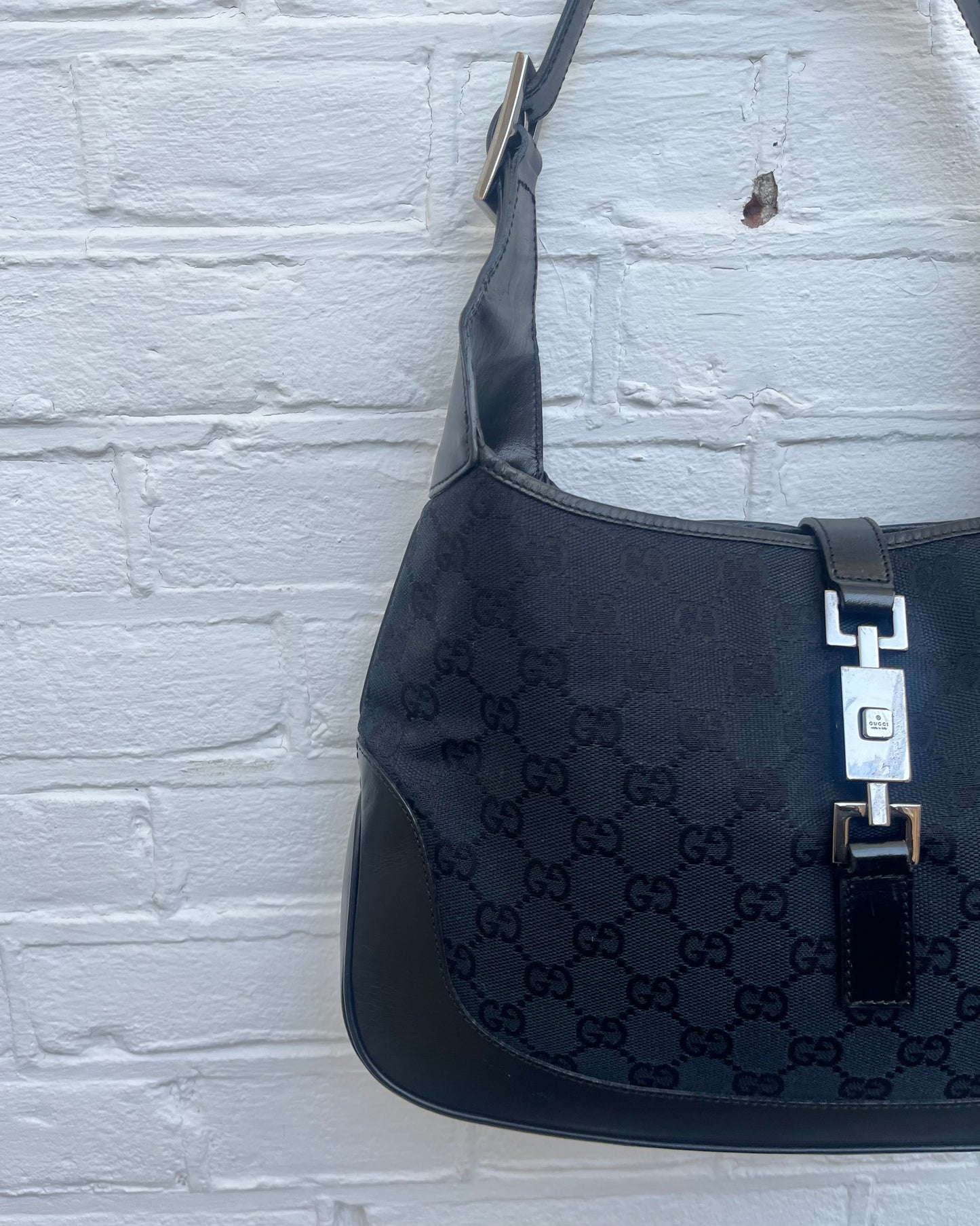 Gucci Jackie Monogram Black